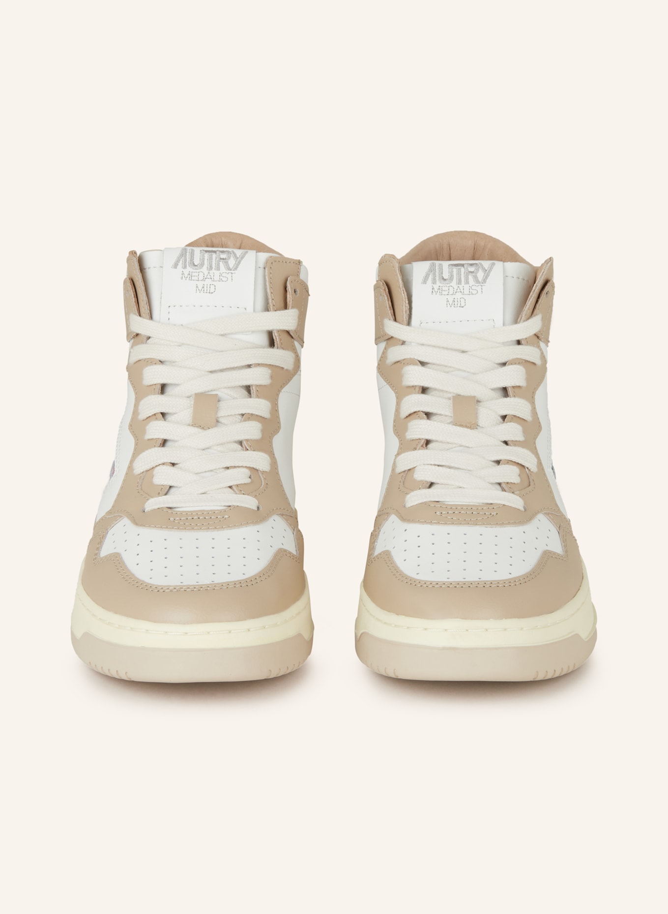 AUTRY Hightop-Sneaker MEDALIST MID, Farbe: WEISS/ BEIGE (Bild 3)