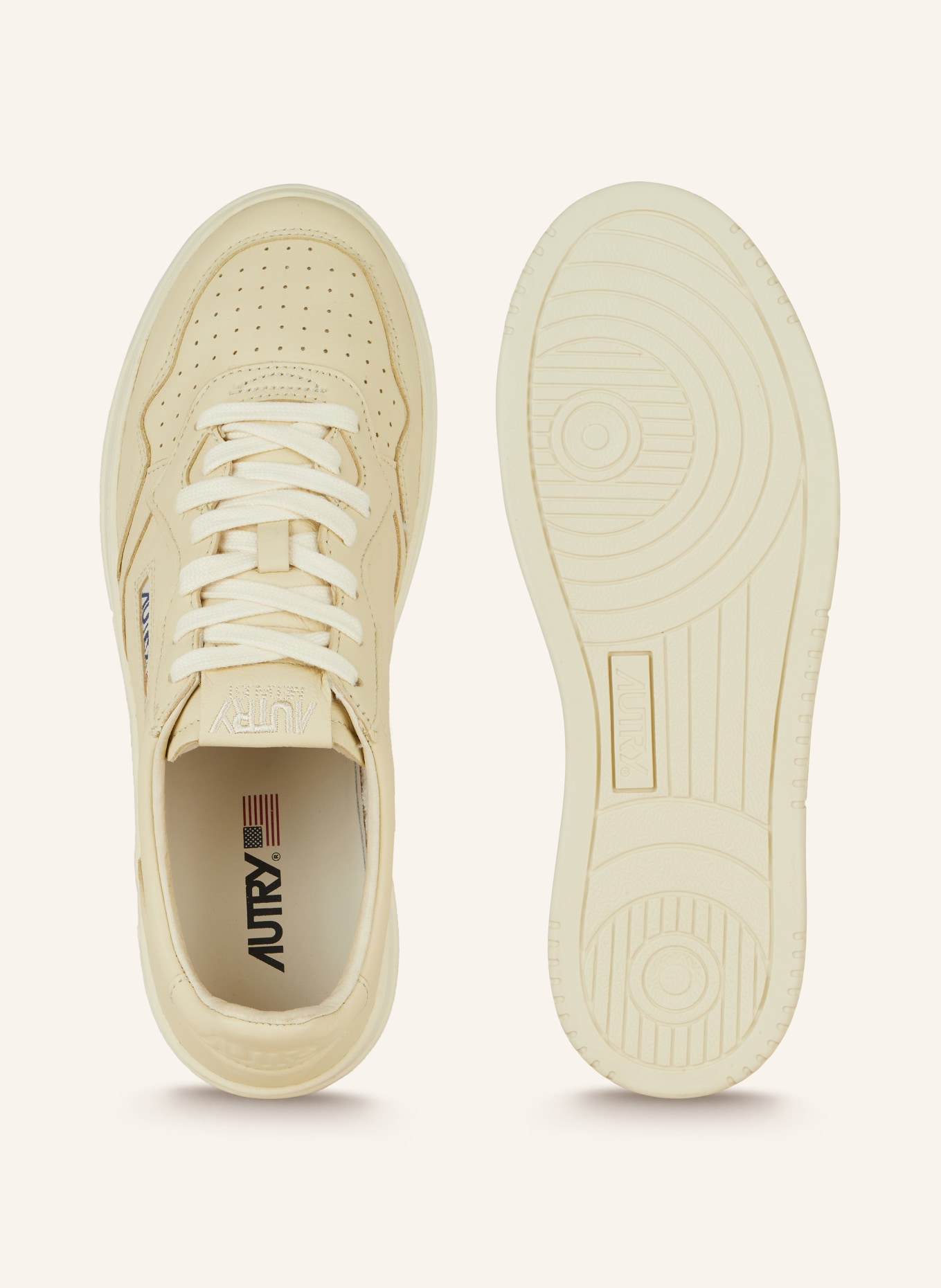 AUTRY Sneakers MEDALIST MONO LOW, Color: BEIGE (Image 5)