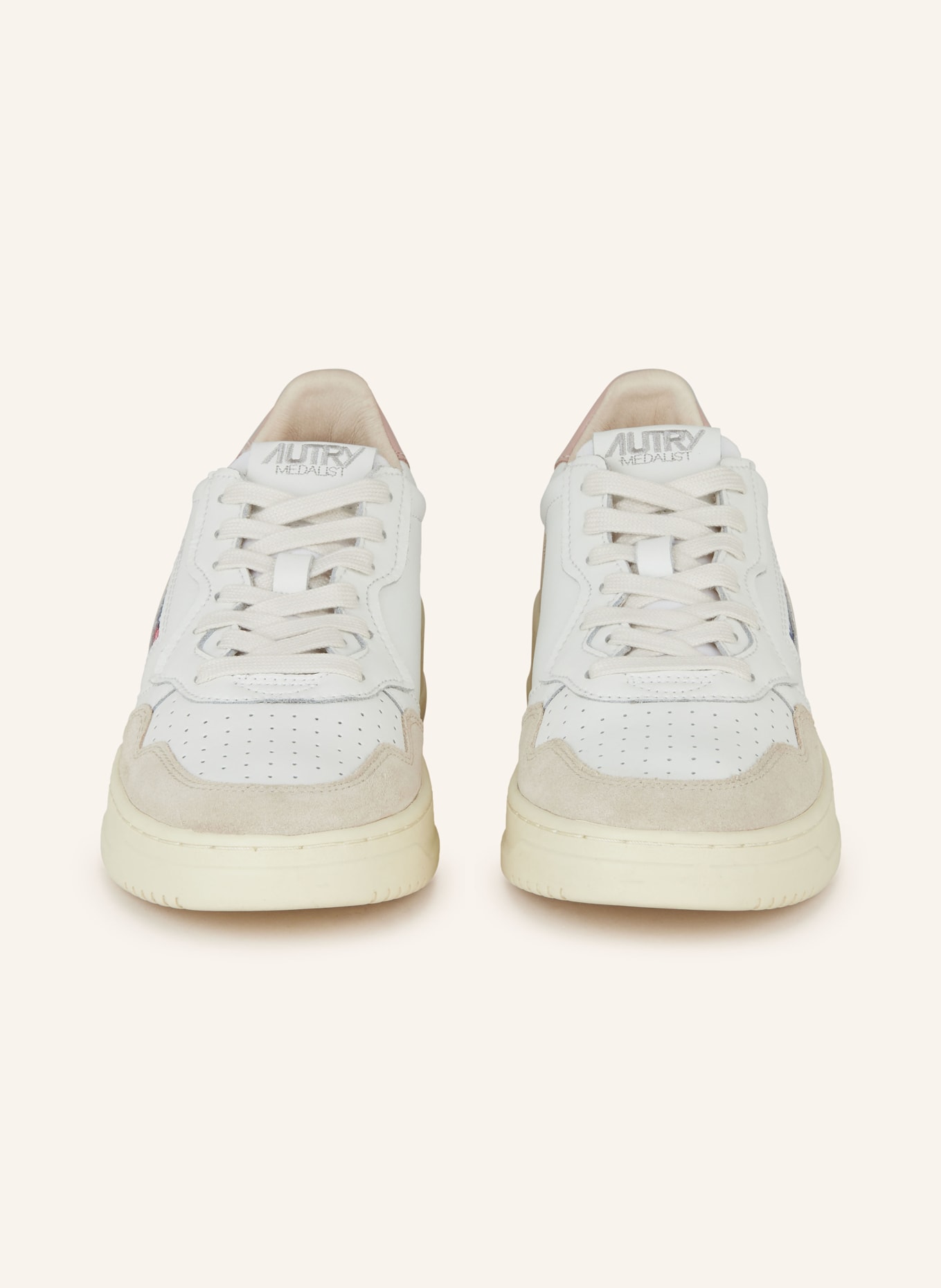 AUTRY Sneaker MEDALIST LOW, Farbe: WEISS/ BEIGE (Bild 3)