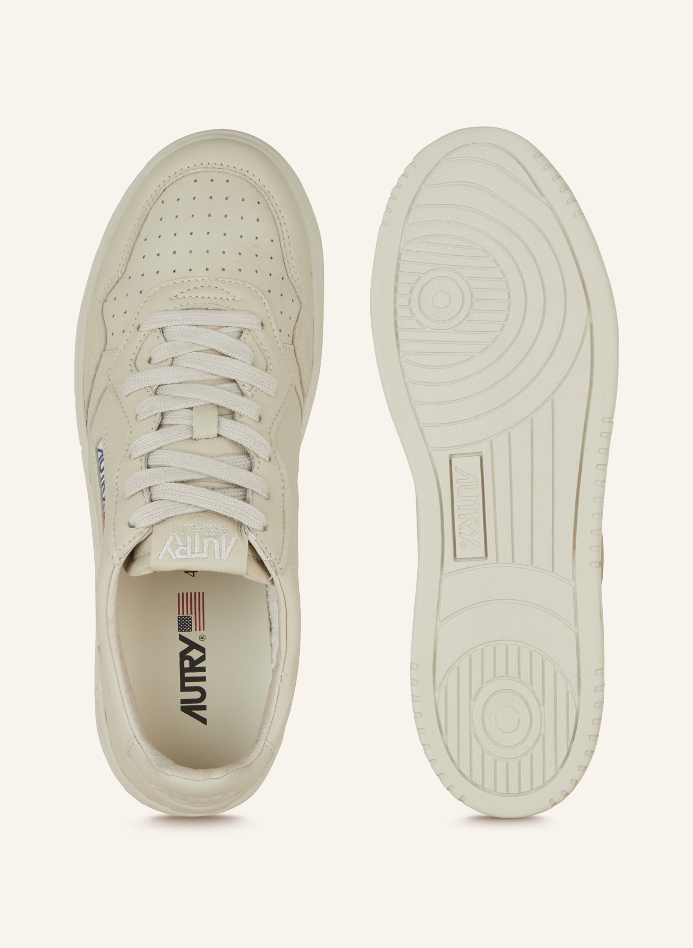 AUTRY Sneakers MEDALIST MONO LOW, Color: BEIGE (Image 5)