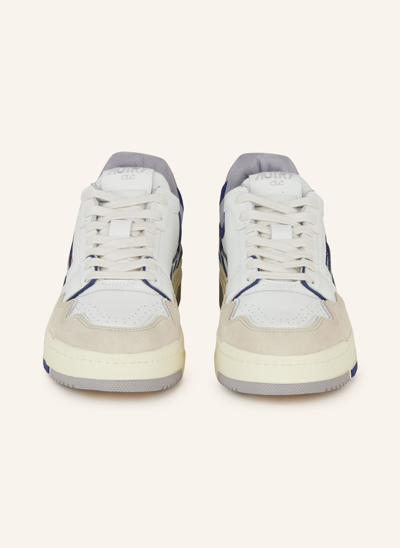 AUTRY Sneaker CLC LOW, Farbe: WEISS/ CREME/ DUNKELBLAU (Bild 3)