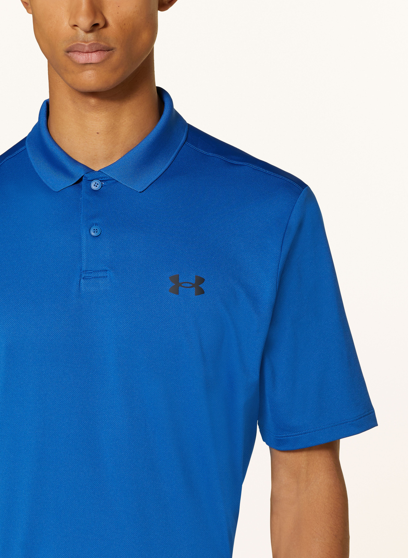 UNDER ARMOUR Funktions-Poloshirt UA Performance 3.0, Farbe: BLAU (Bild 4)