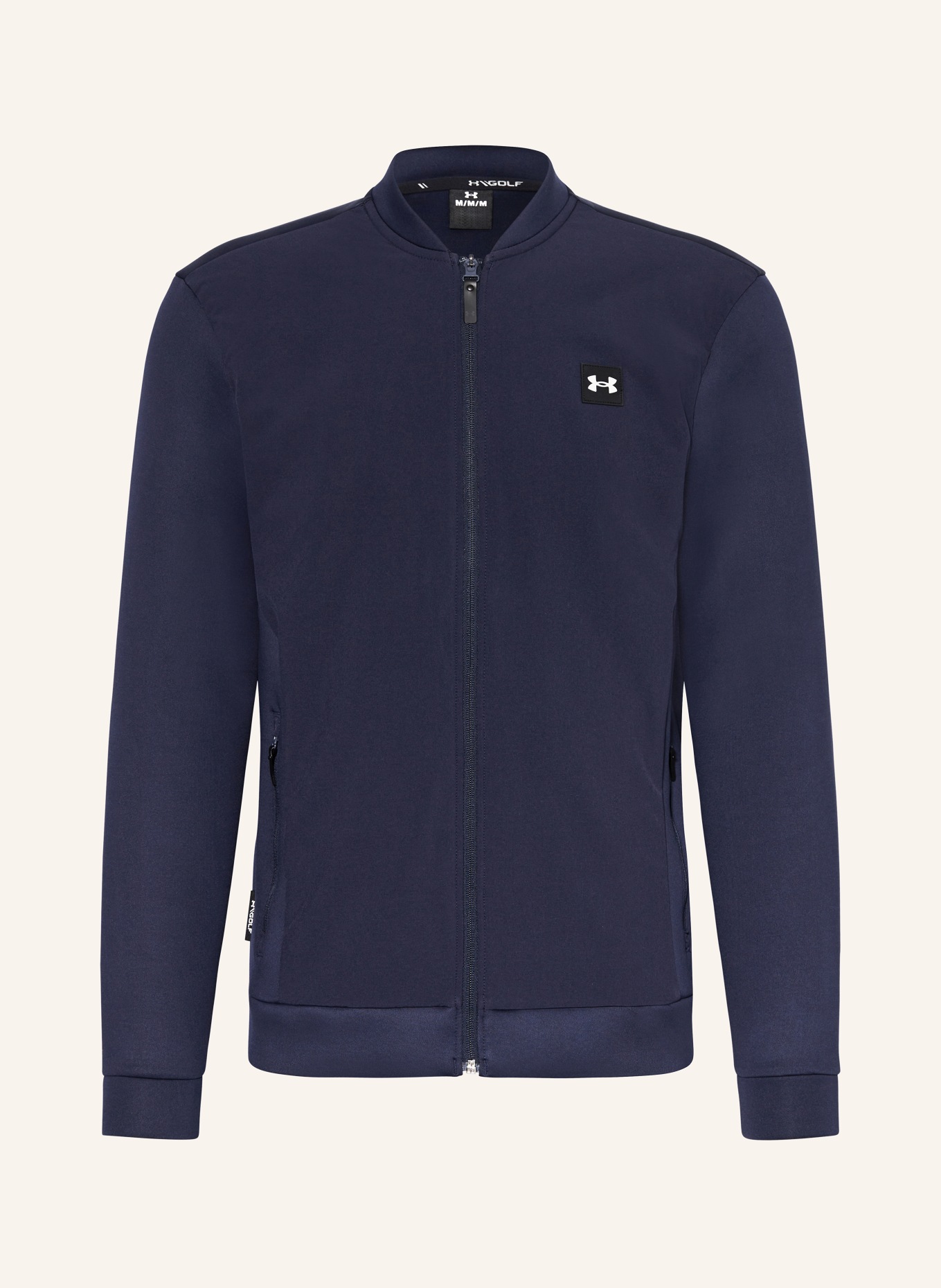 Under armour navy blue jacket online