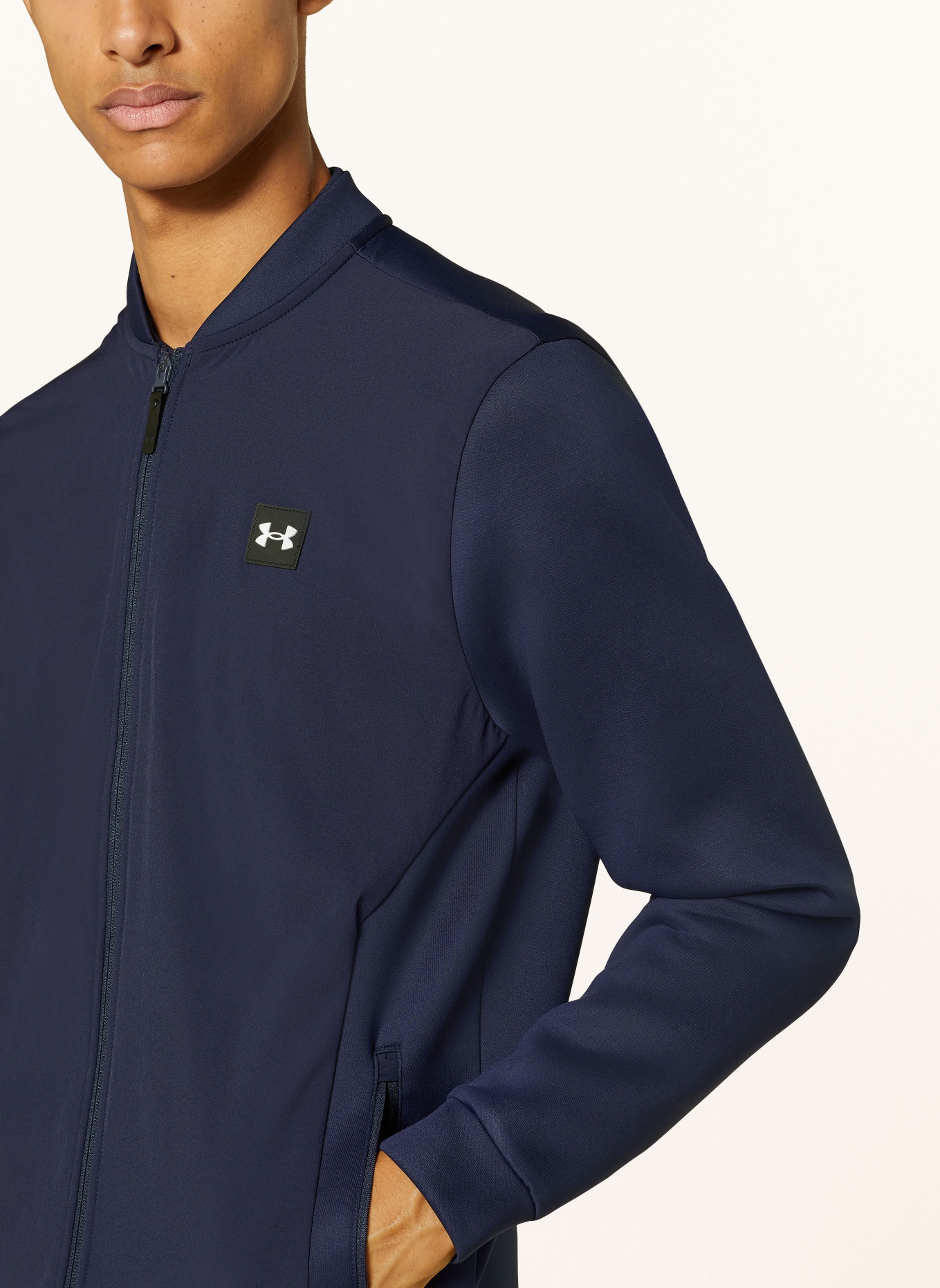 Under armour blue jacket on sale