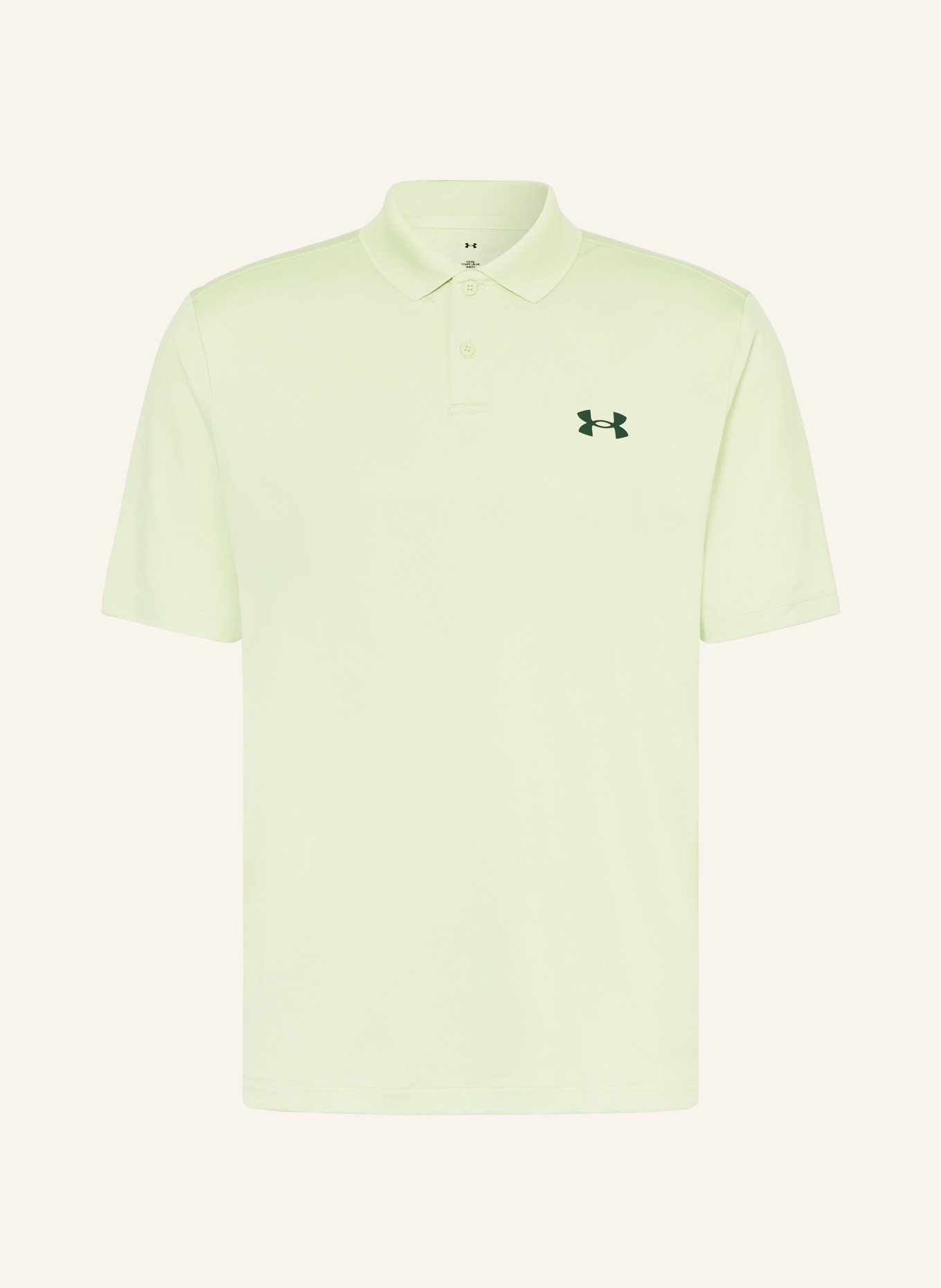 UNDER ARMOUR Funktions-Poloshirt UA Performance 3.0, Farbe: HELLGRÜN (Bild 1)