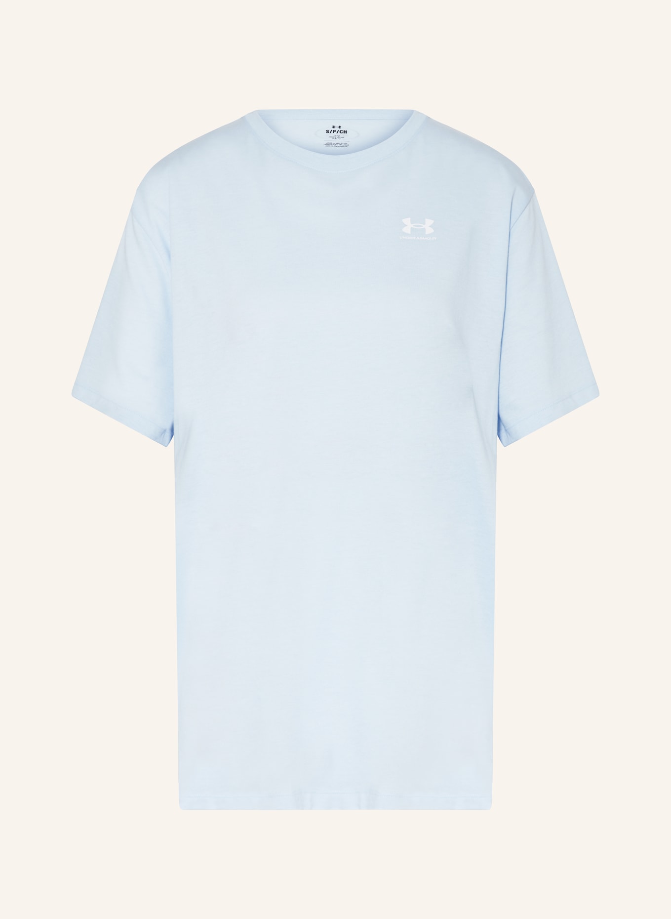 UNDER ARMOUR T-shirt UA BOYFRIEND, Color: LIGHT BLUE (Image 1)