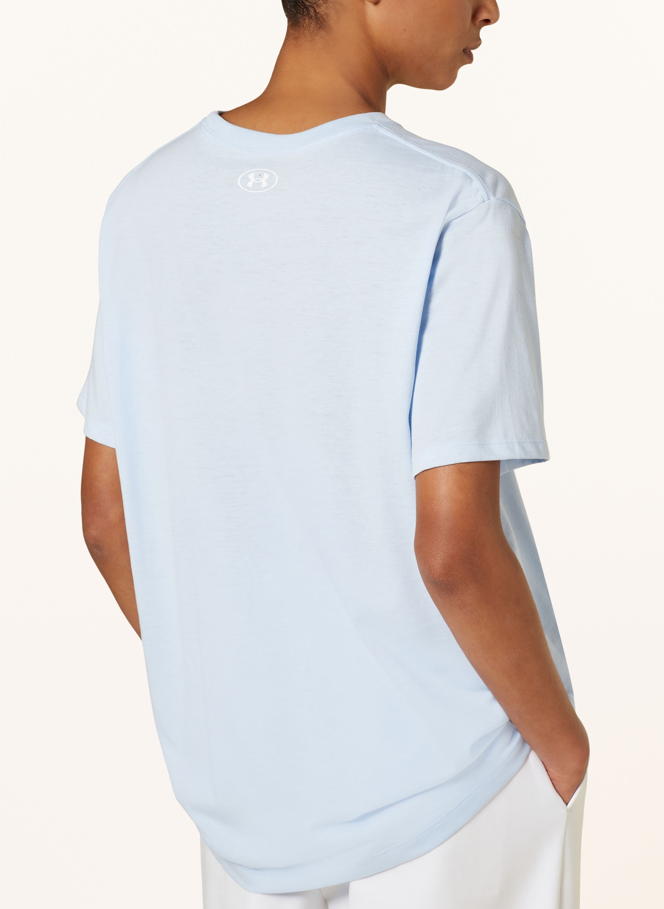 UNDER ARMOUR T-shirt UA BOYFRIEND, Color: LIGHT BLUE (Image 4)