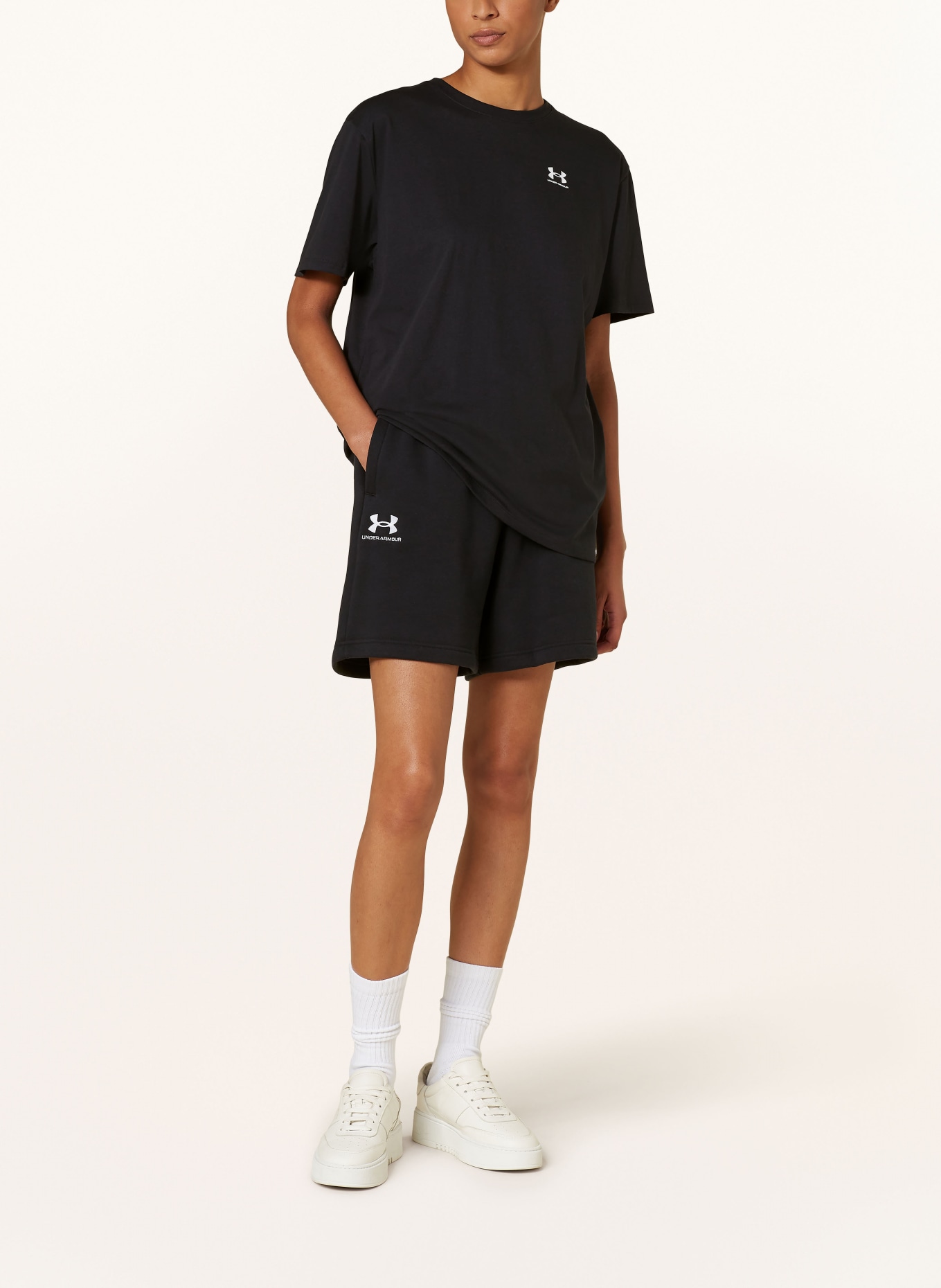 UNDER ARMOUR T-shirt, Color: BLACK (Image 2)