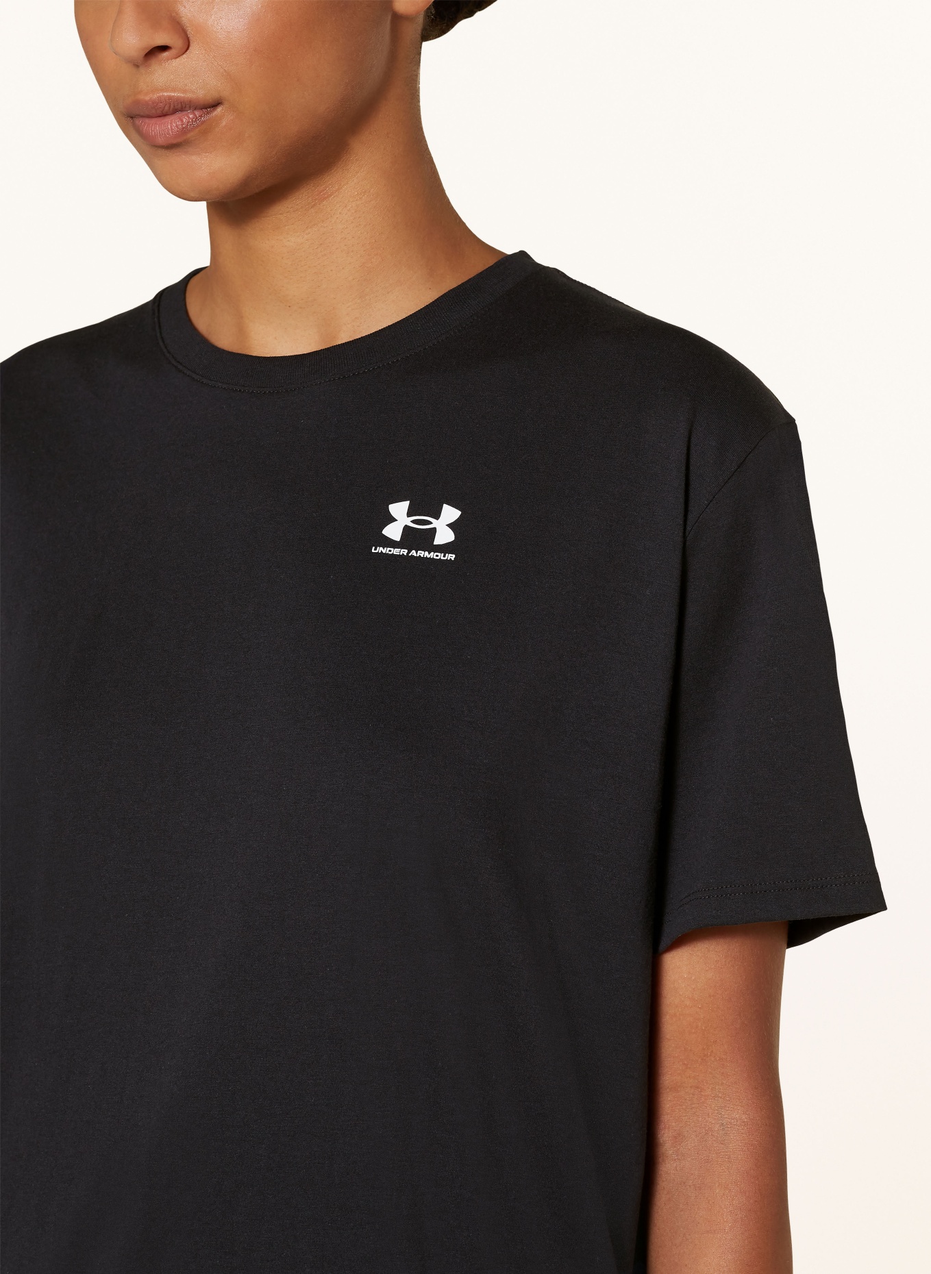 UNDER ARMOUR T-shirt, Color: BLACK (Image 4)