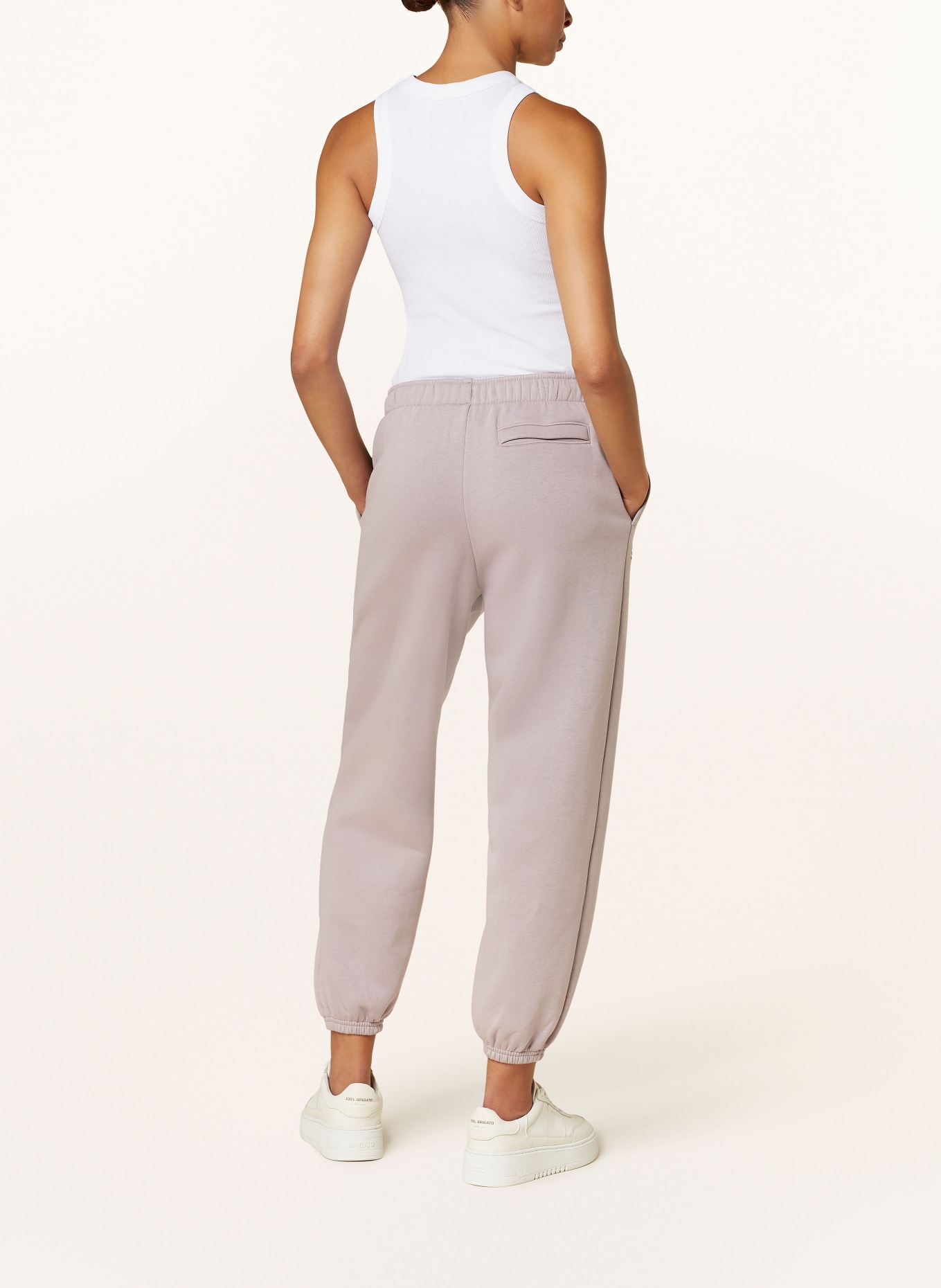 UNDER ARMOUR Sweatpants UA ICON: LIGHT GRAY