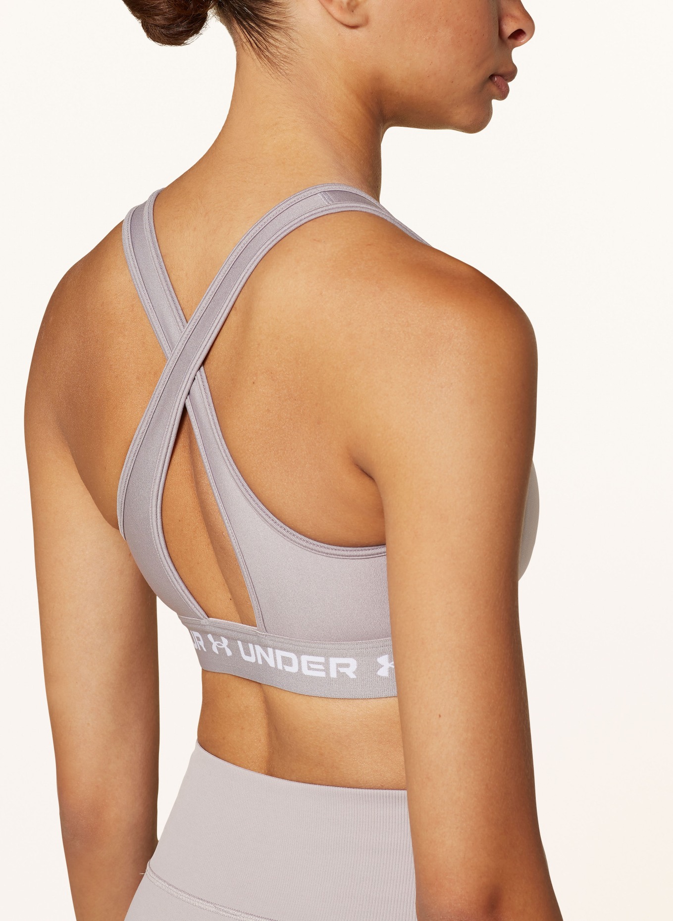 UNDER ARMOUR Sport BH ARMOUR MID CROSSBACK in altrosa