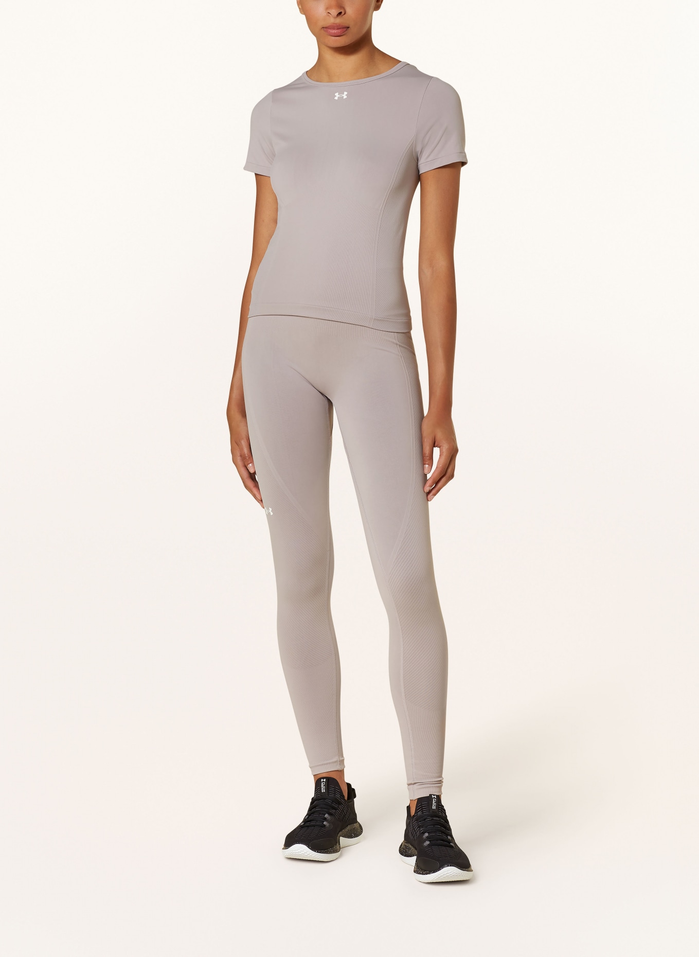 UNDER ARMOUR Leggings UA VANISH SEAMLESS, Color: LIGHT GRAY (Image 2)