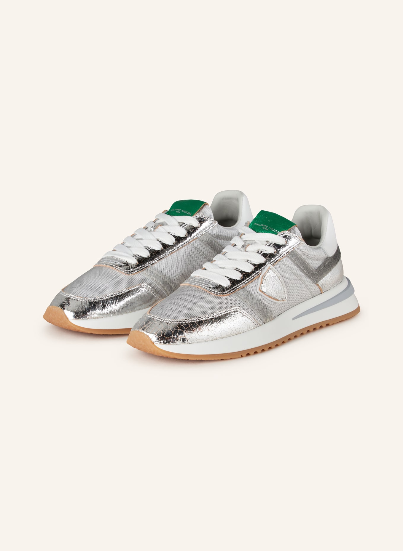 Silver sneakers 219 online