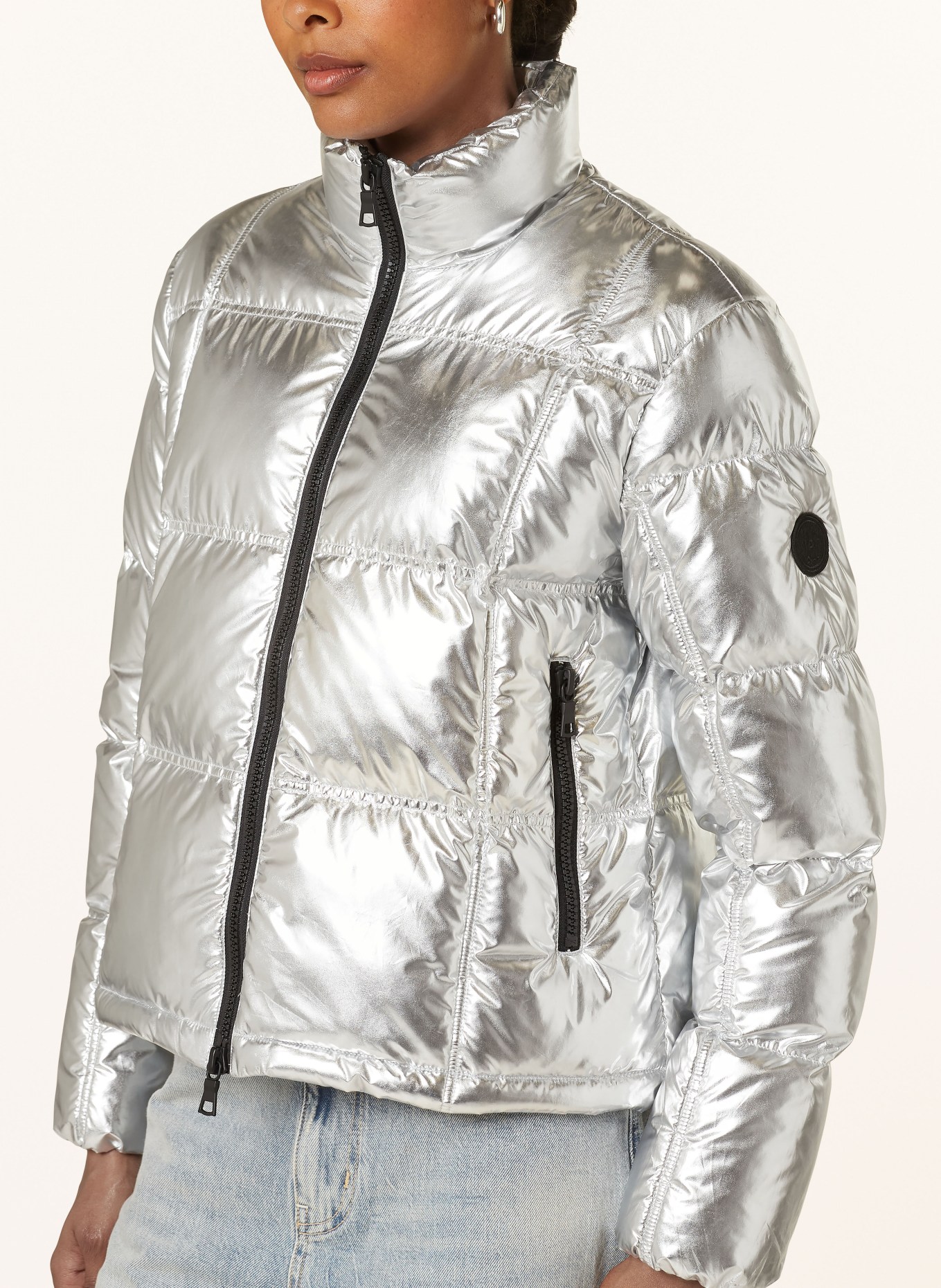 No.1 Como Steppjacke: SILBER