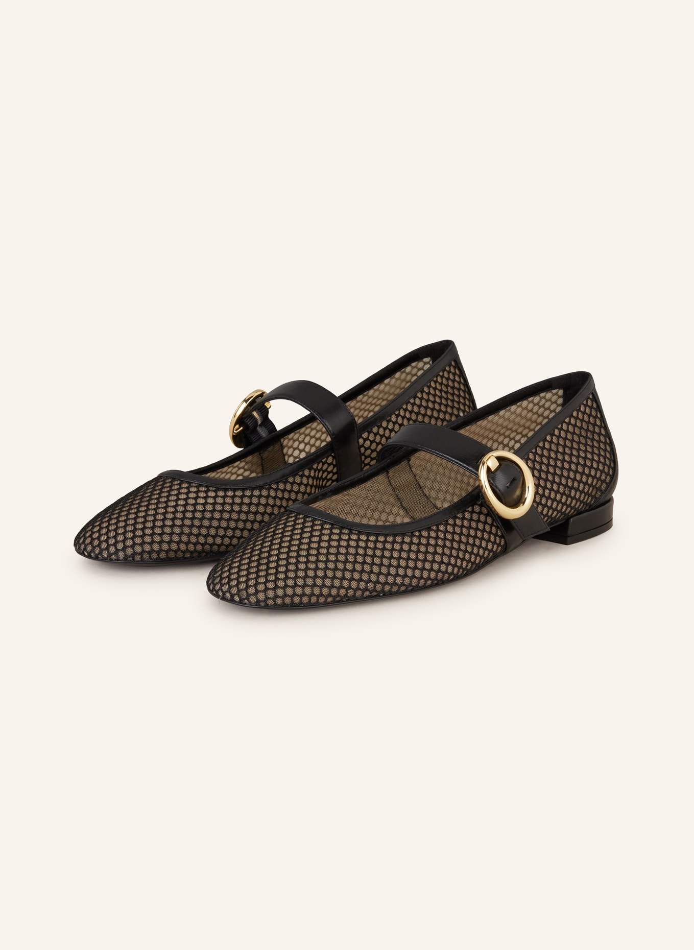 STUART WEITZMAN Mary Jane Ballerinas ARABELLA in schwarz
