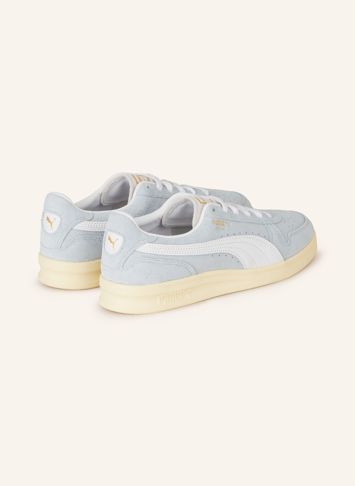 PUMA Sneaker INDOOR SOFT, Farbe: HELLBLAU/ WEISS (Bild 2)