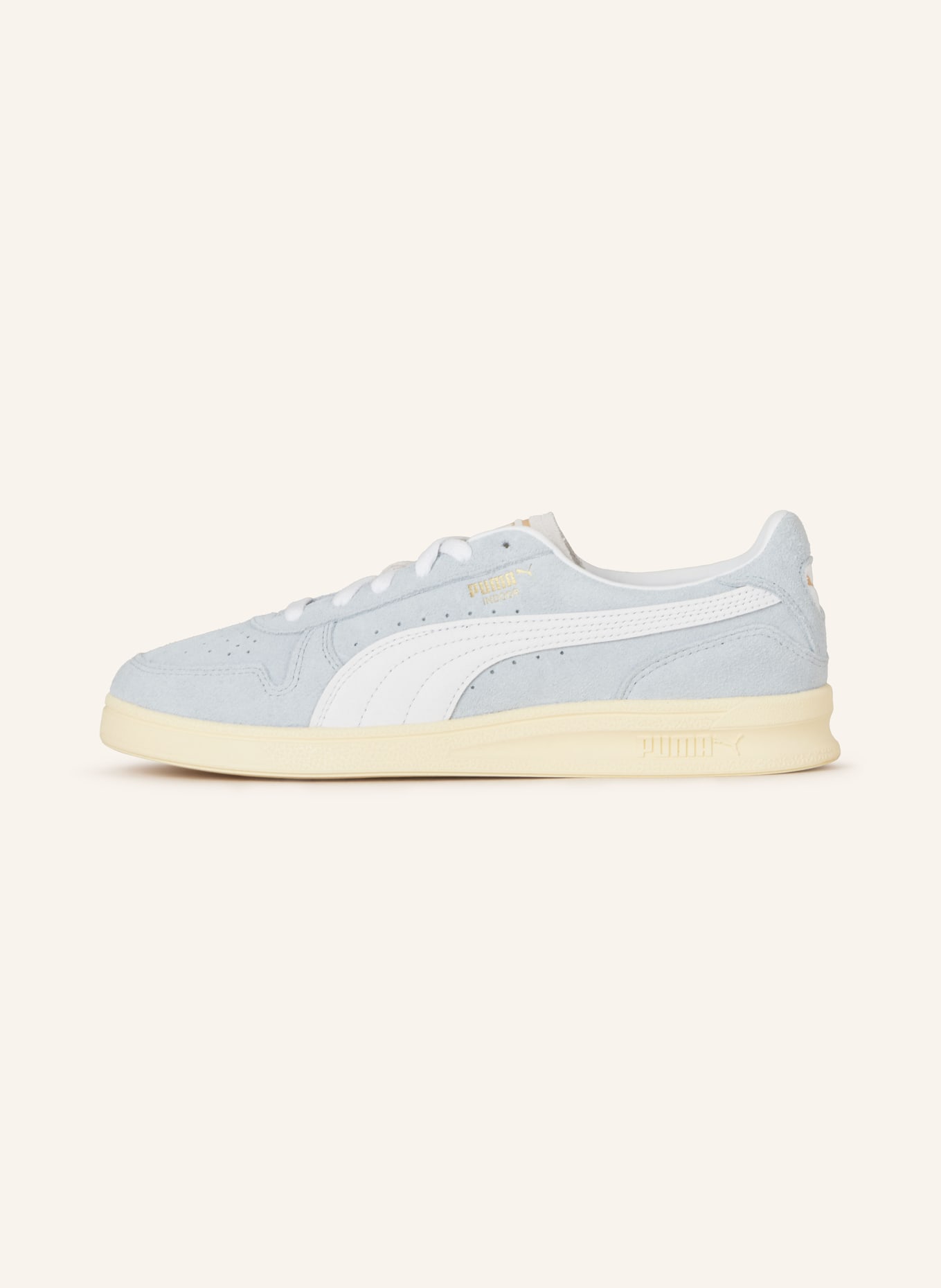 PUMA Sneaker INDOOR SOFT, Farbe: HELLBLAU/ WEISS (Bild 4)