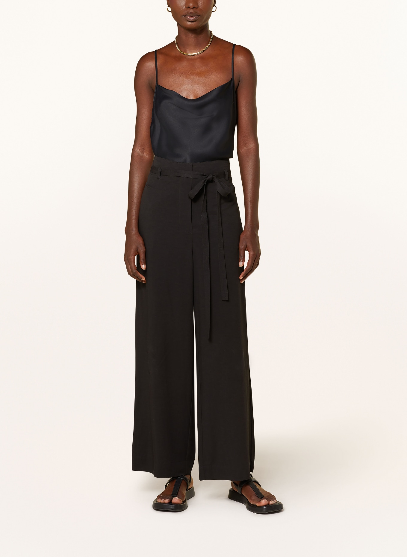 TOTEME Marlenehose: SCHWARZ