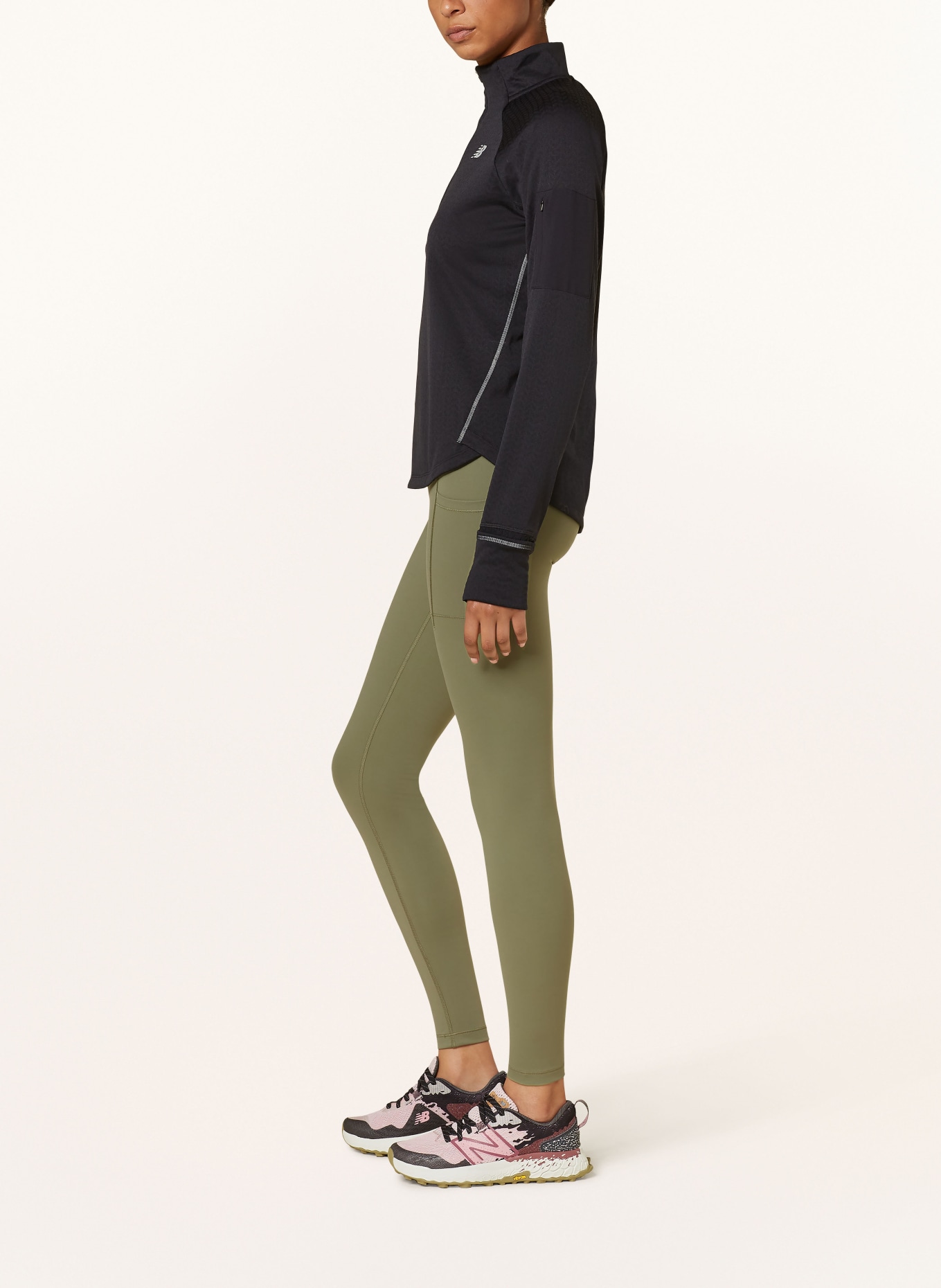 new balance Lauf-Tights NB SLEEK: OLIV