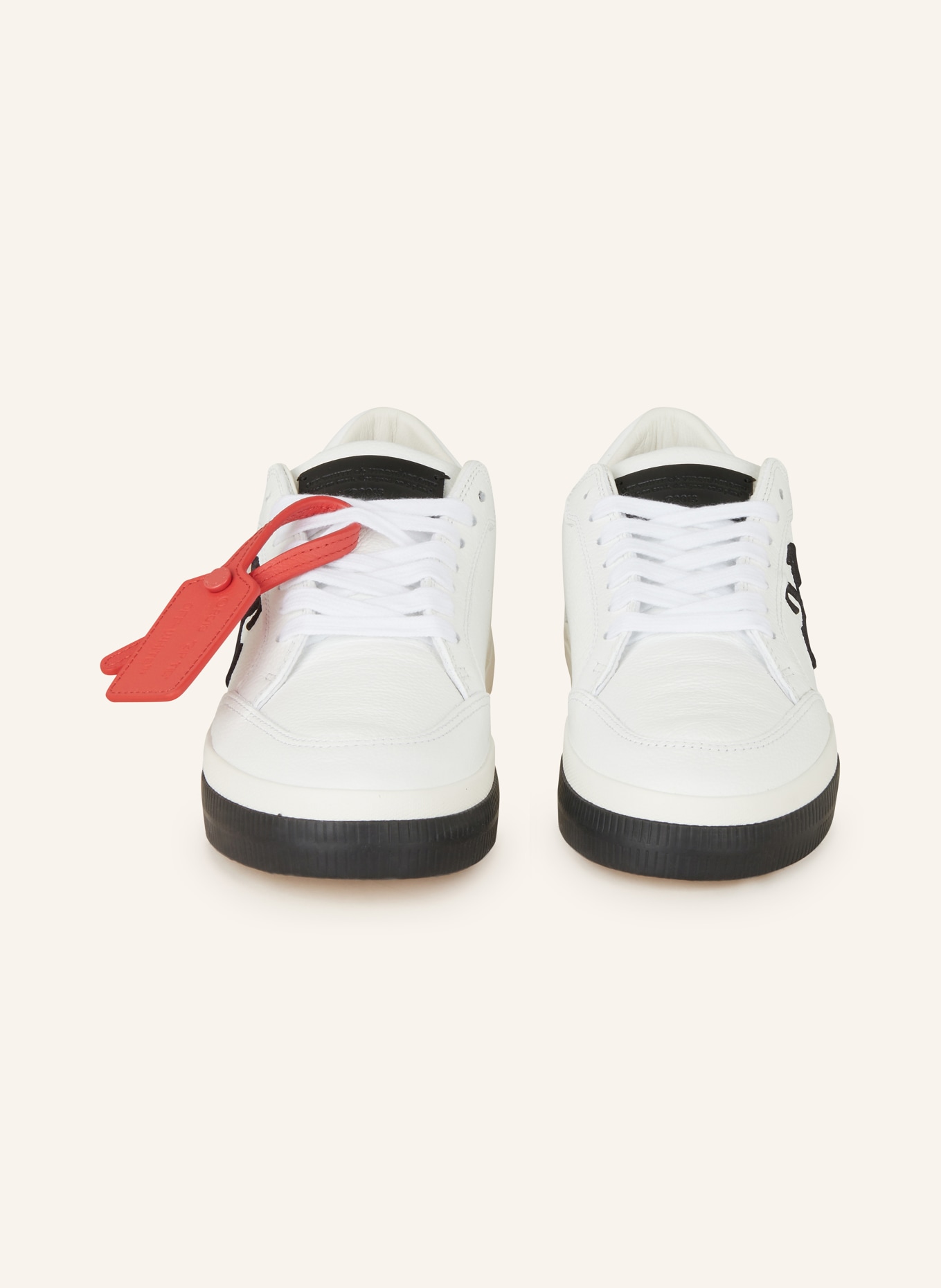 Off White Sneakers NEW LOW VULCANIZED in white black