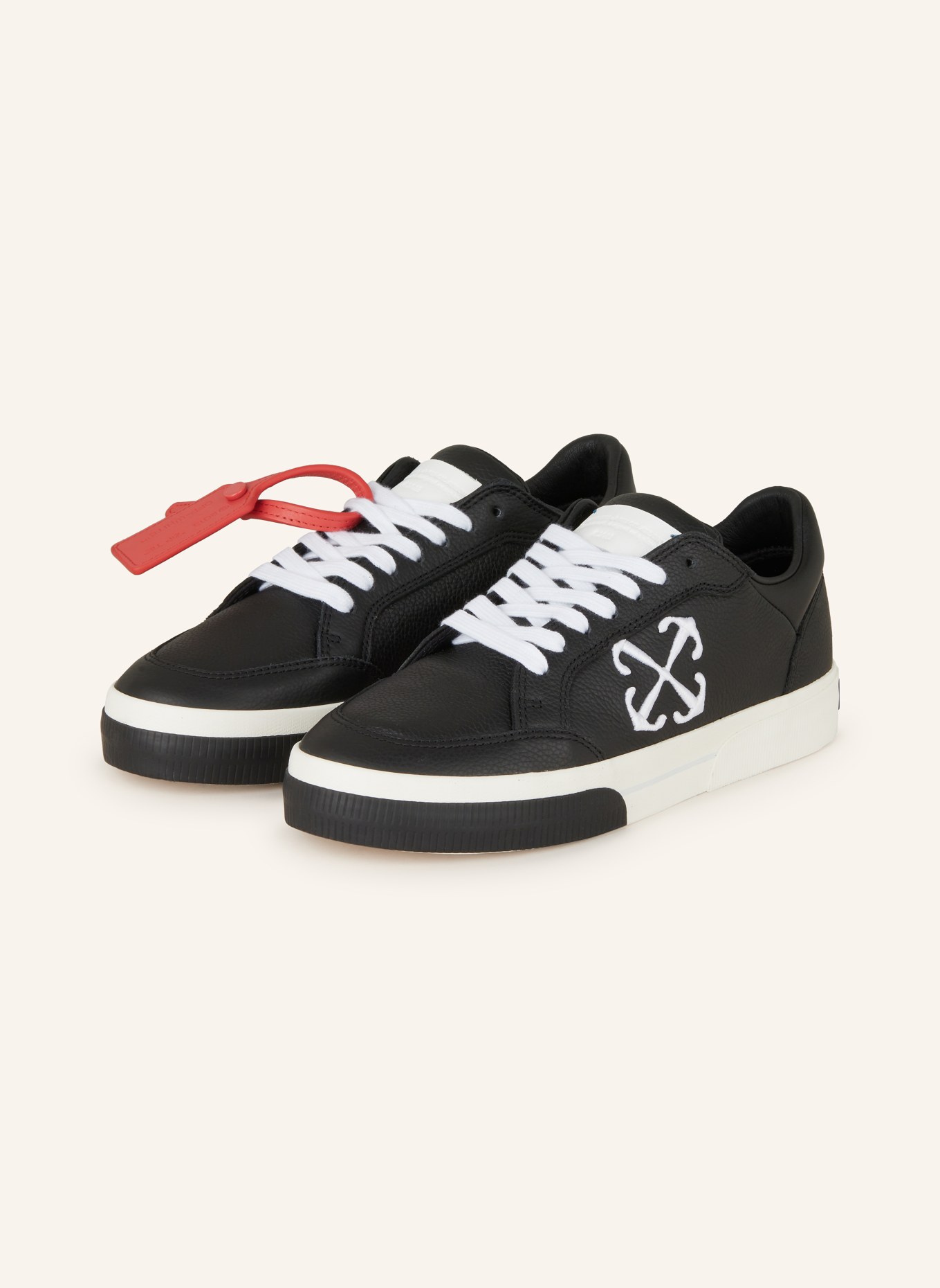 Black off white shoes discount