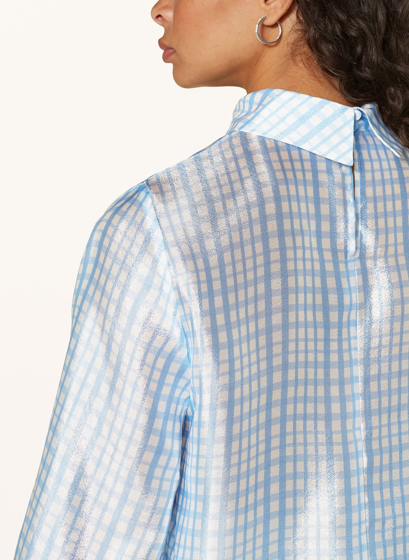 STINE GOYA Bluzka ASHLEY: JASNONIEBIESKI / BIAŁY