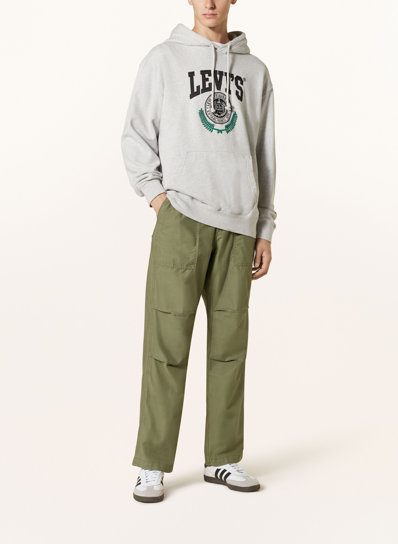 Levi's® pants lte in jogger style regular fit, Color: OLIVE (Image 2)