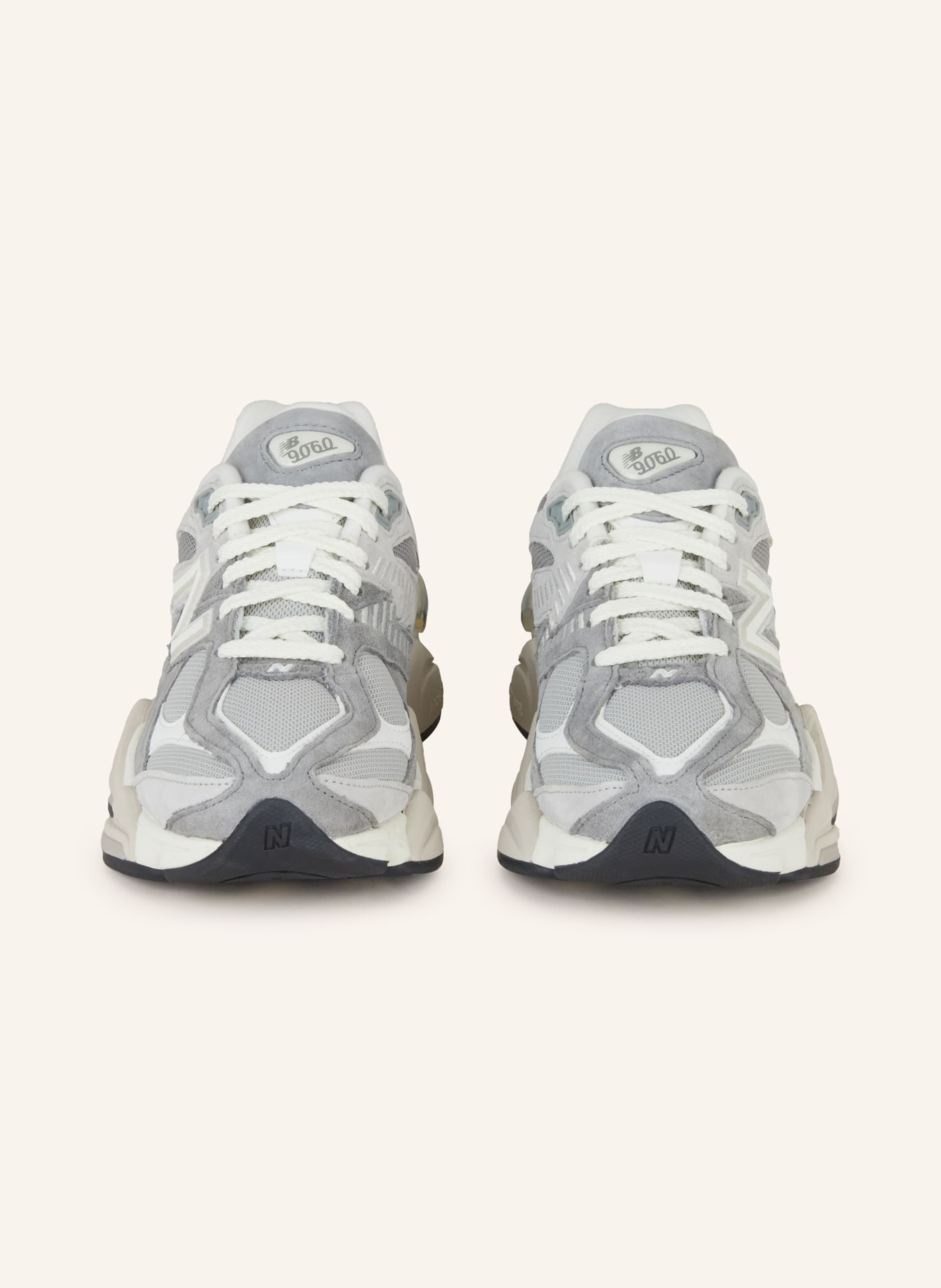 new balance Sneakers 9060, Color: LIGHT GRAY/ WHITE (Image 3)