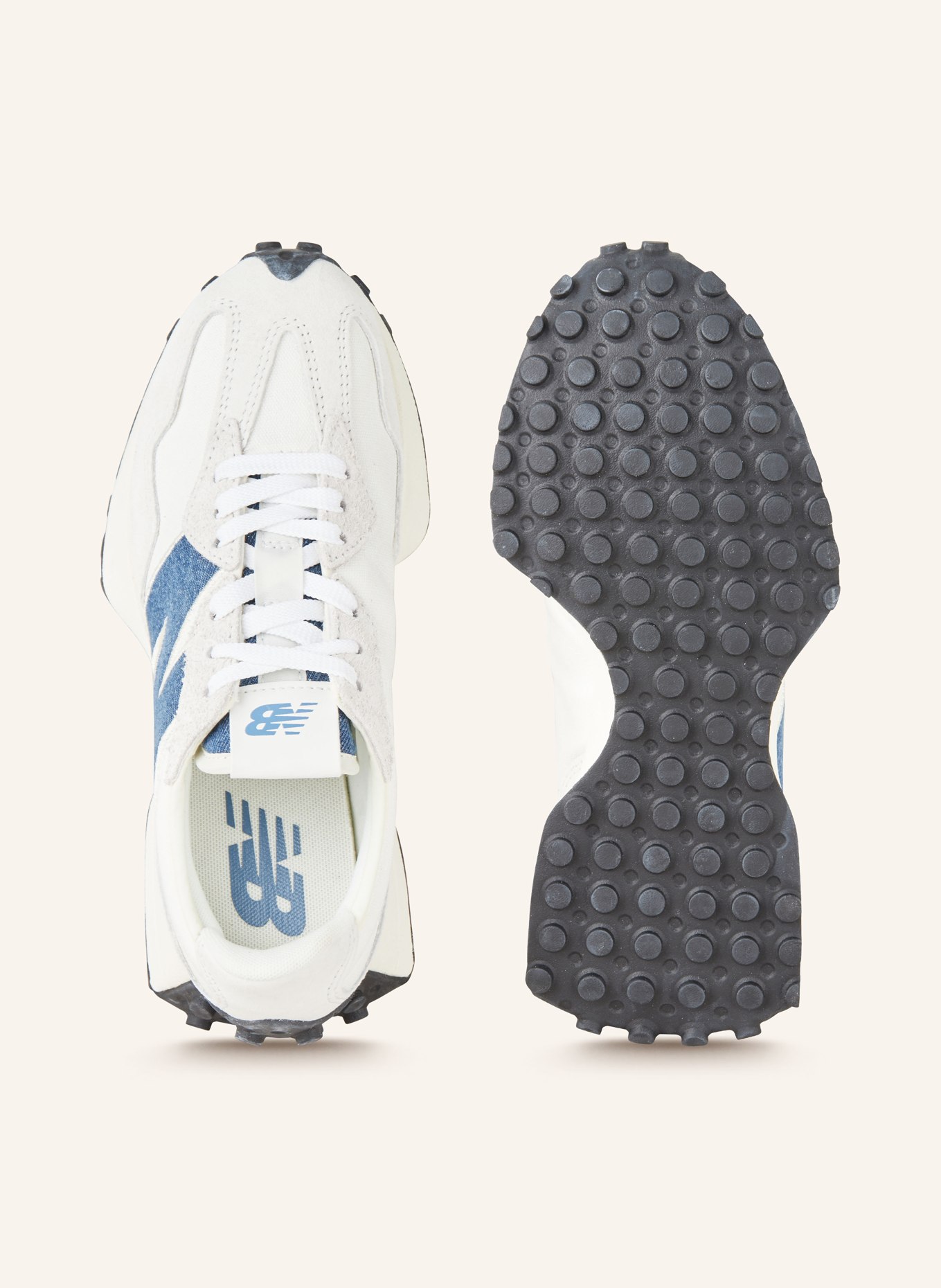 New balance damen beige blau store