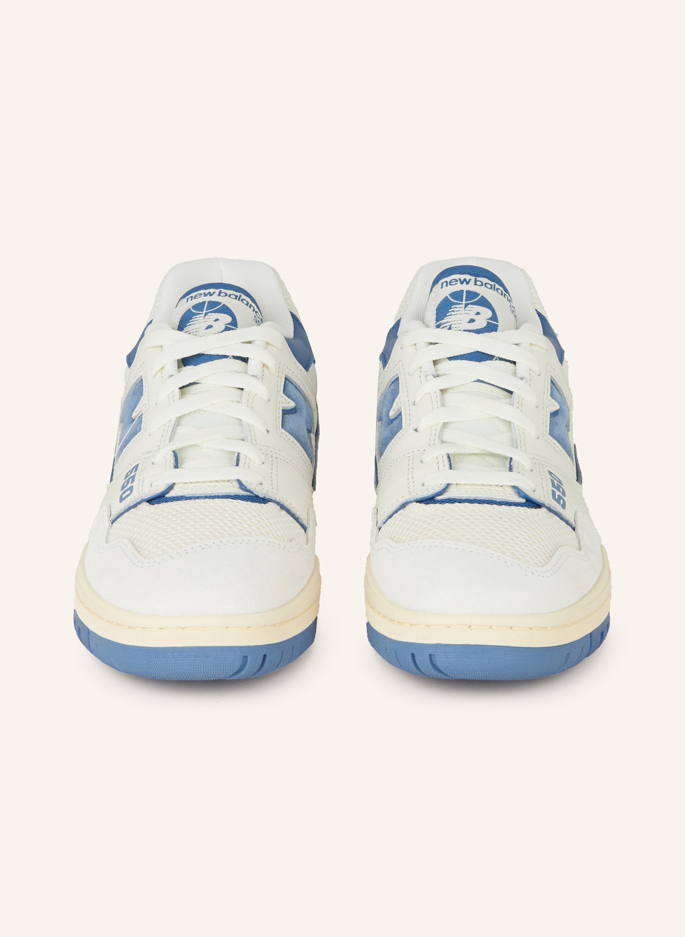 new balance Sneakers 550, Color: WHITE/ BLUE (Image 3)