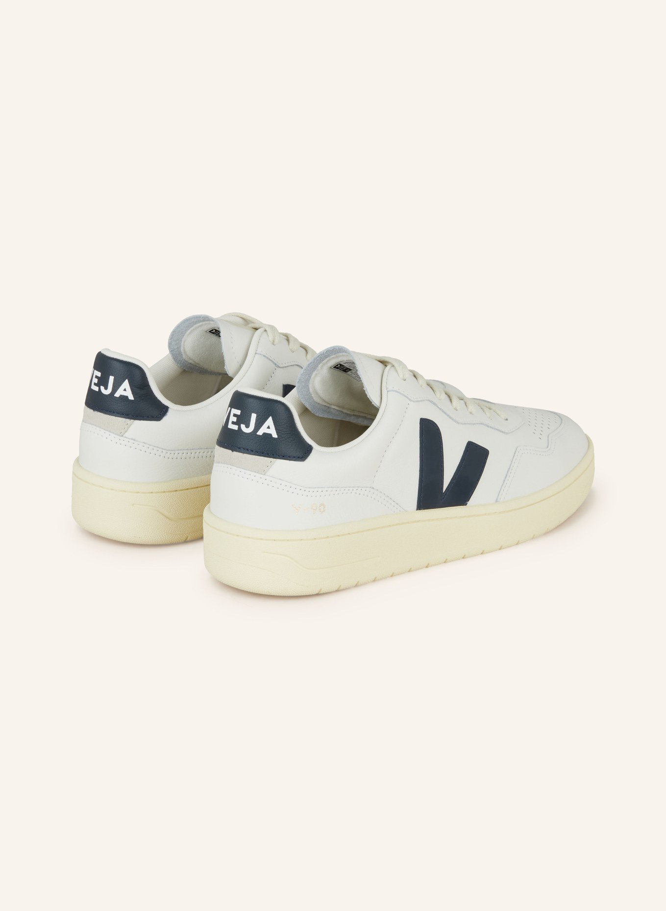 VEJA Sneaker V-90, Farbe: WEISS (Bild 2)