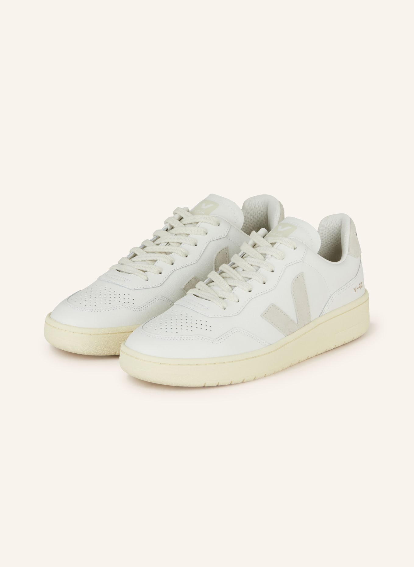 VEJA Sneaker V-90, Farbe: WEISS (Bild 1)