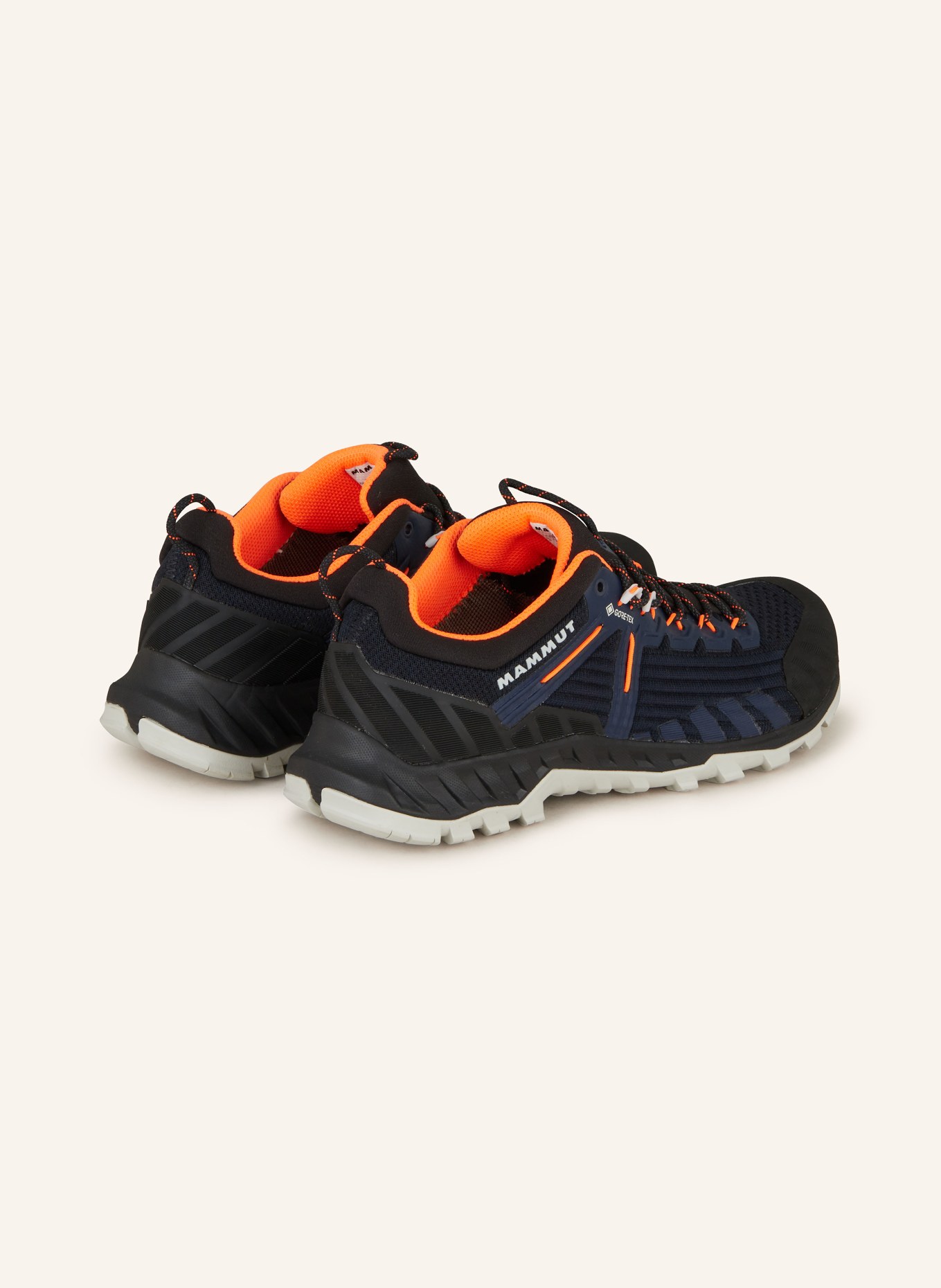 MAMMUT Trekking shoes ALNASCA KNIT III GTX: DARK BLUE / BLACK
