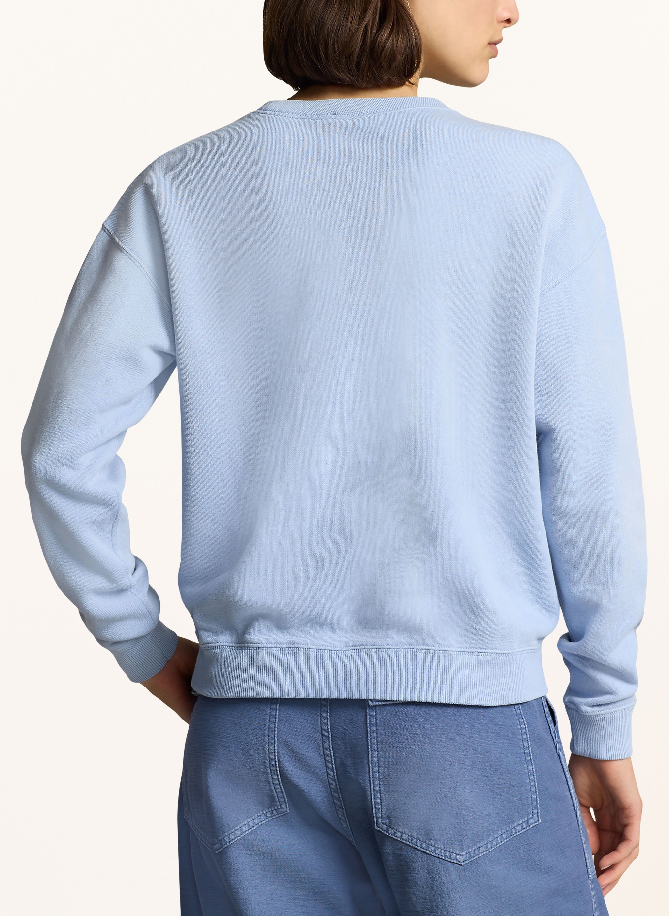 POLO RALPH LAUREN Sweatshirt in light blue