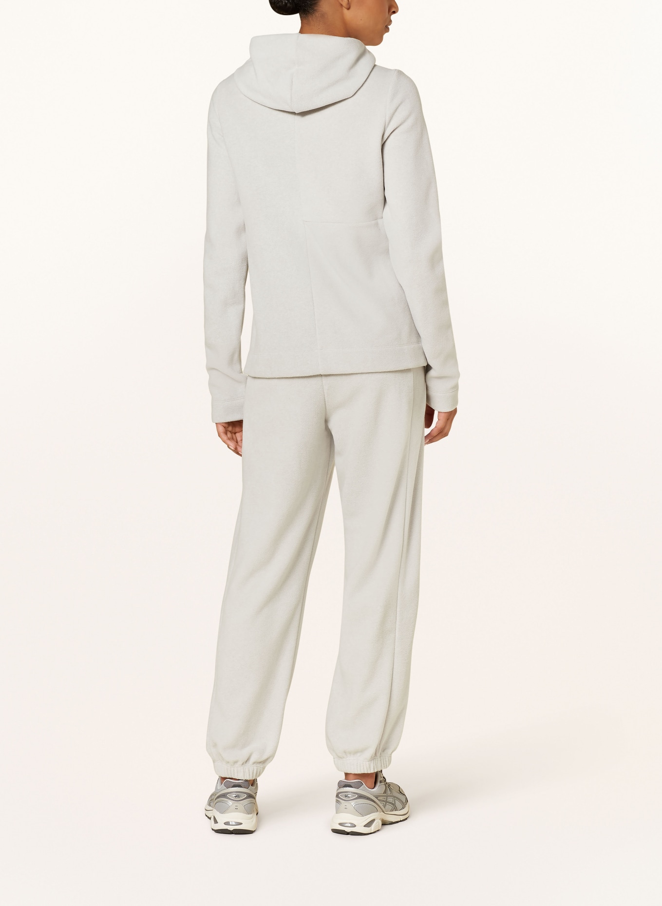 JEANNE BARET Terry trousers ROCHEFORT in jogger style, Color: LIGHT GRAY (Image 3)