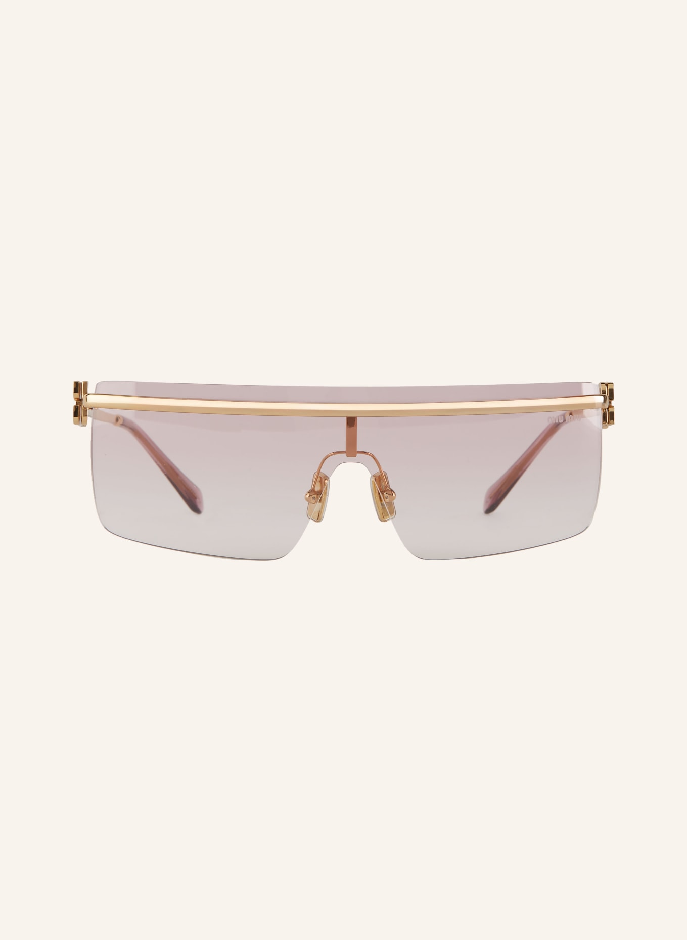 MIU MIU Sonnenbrille MU 50ZS: 5AK80D -  GOLD/ ROSA VERLAUF