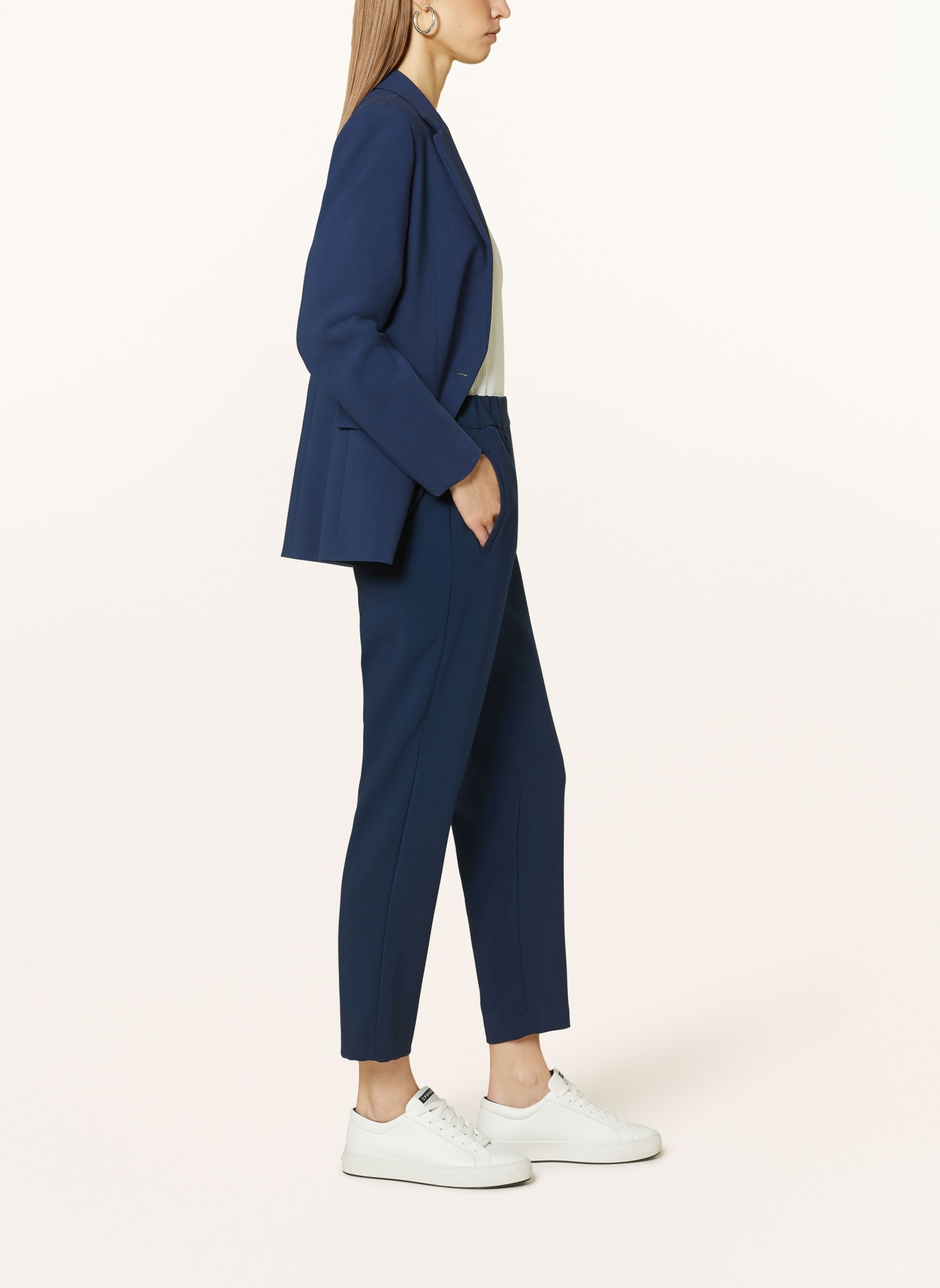 ottod'ame Trousers, Color: DARK BLUE (Image 4)