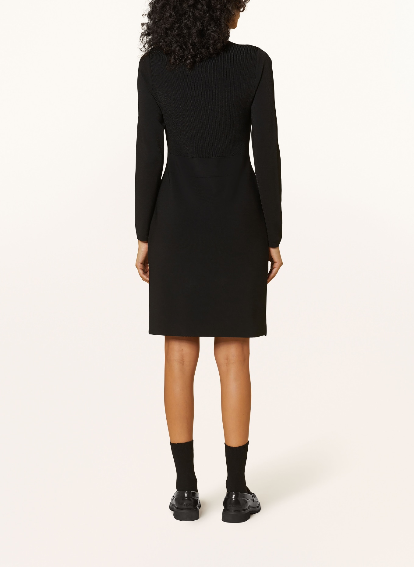 MARC CAIN Strickkleid: 900 BLACK