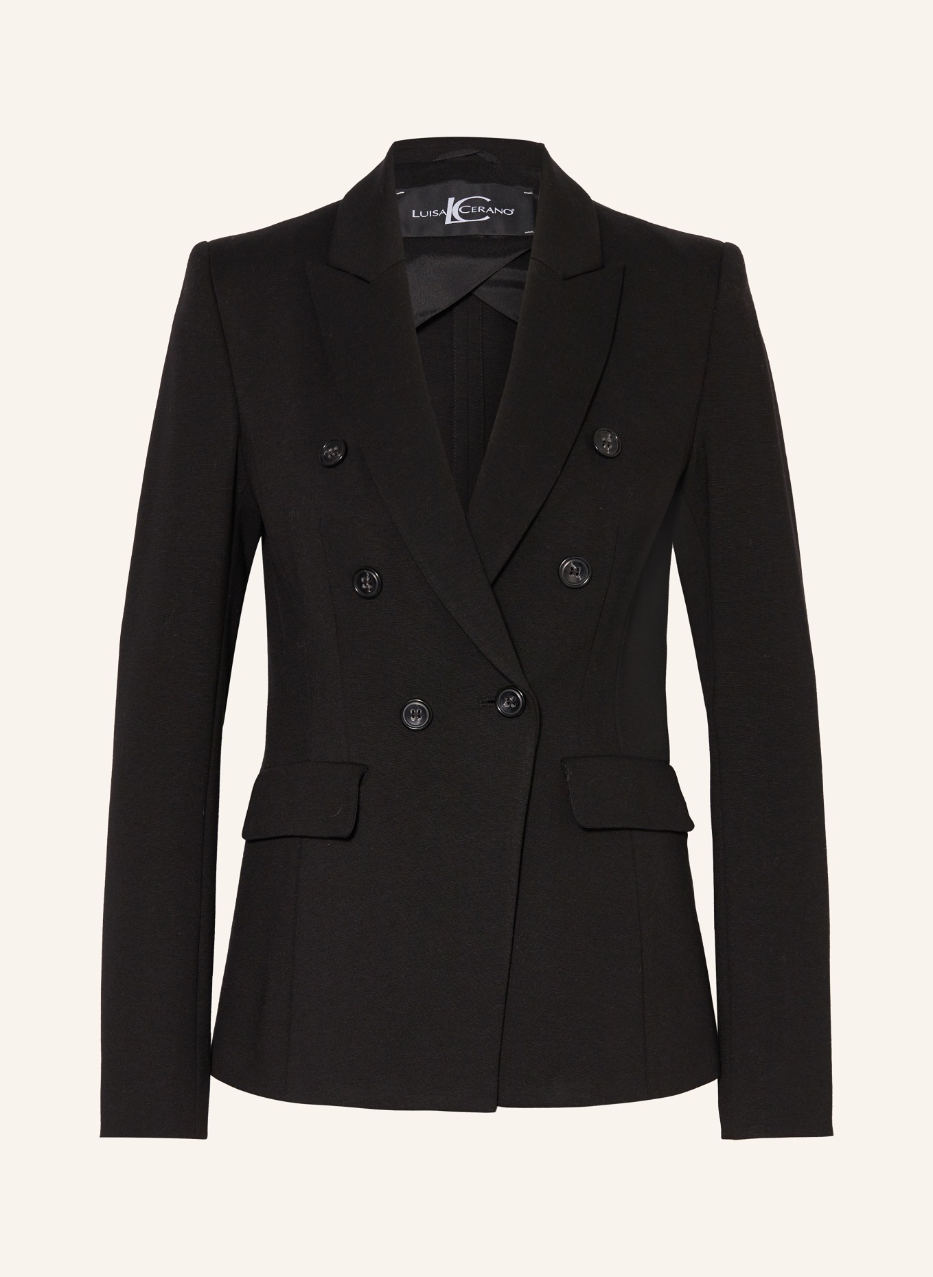 LUISA CERANO Blazer: SCHWARZ