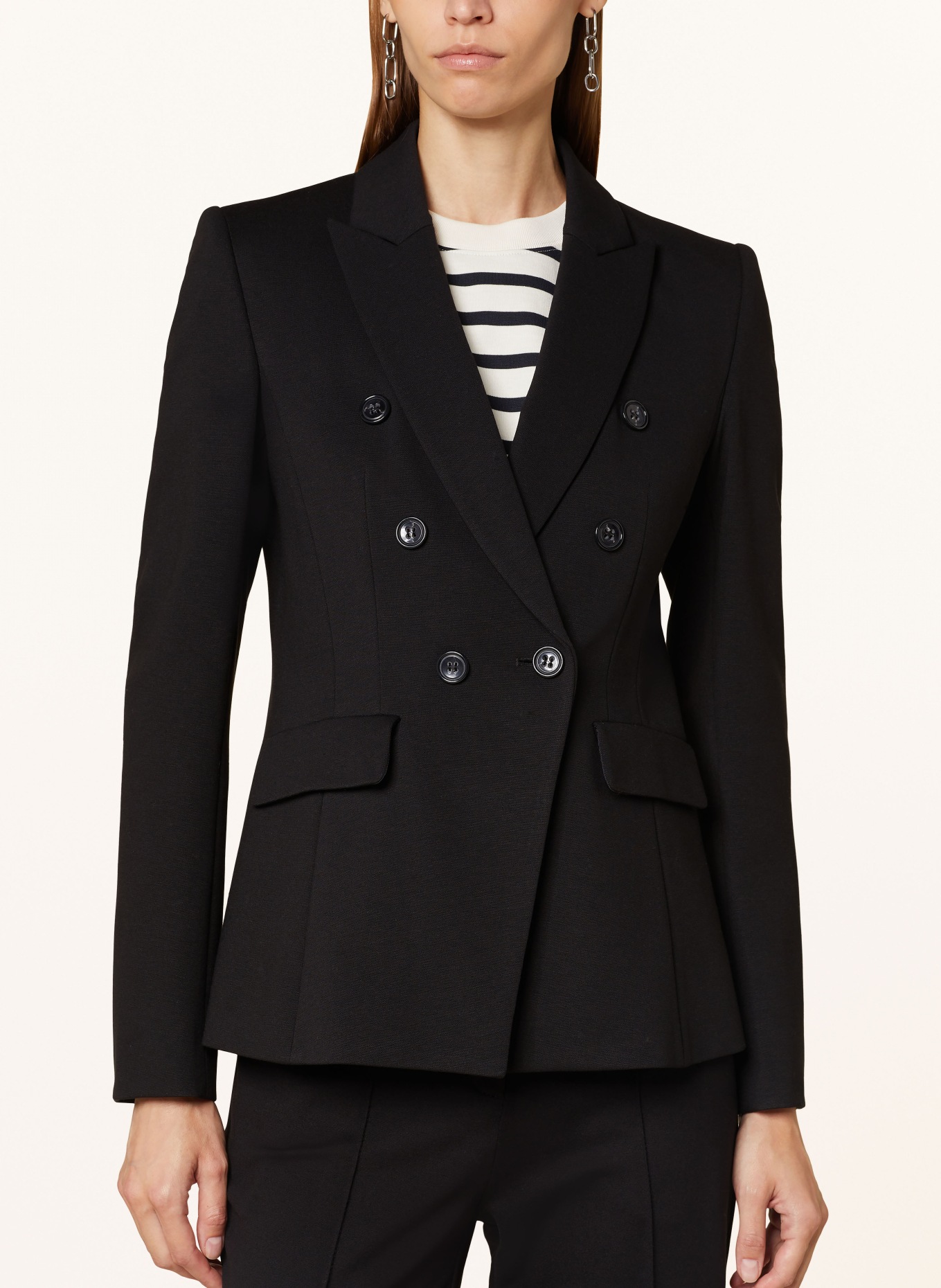 LUISA CERANO Blazer: SCHWARZ