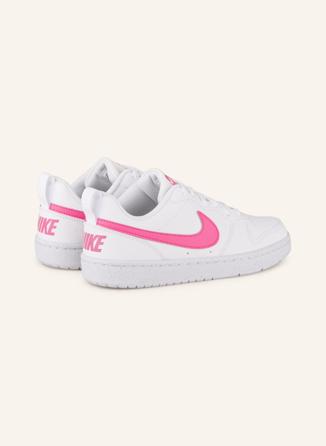 Nike Sneaker COURT BOROUGH LOW RECRAFT, Farbe: WEISS/ PINK (Bild 2)