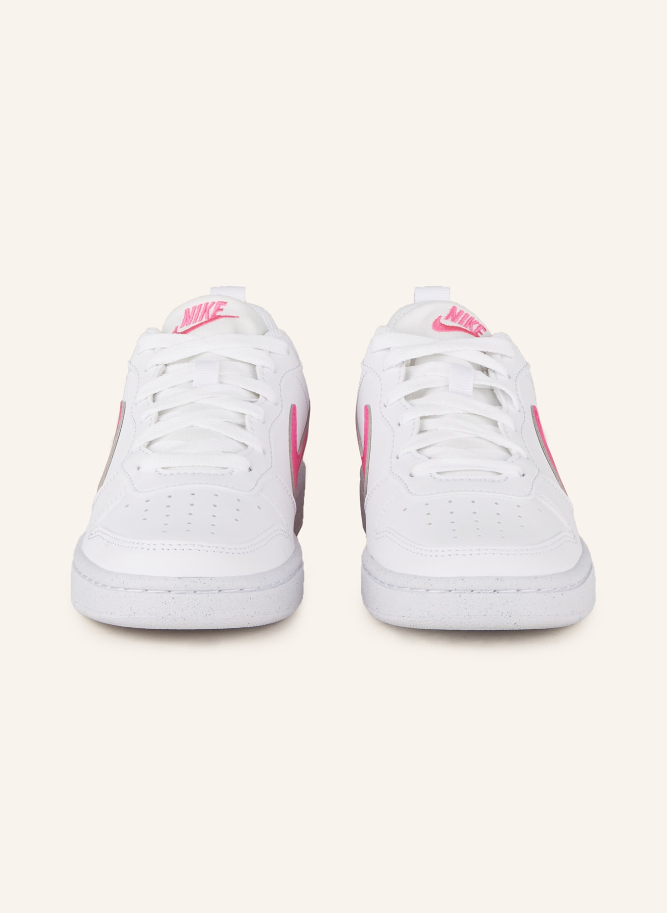 Nike Sneaker COURT BOROUGH LOW RECRAFT, Farbe: WEISS/ PINK (Bild 3)