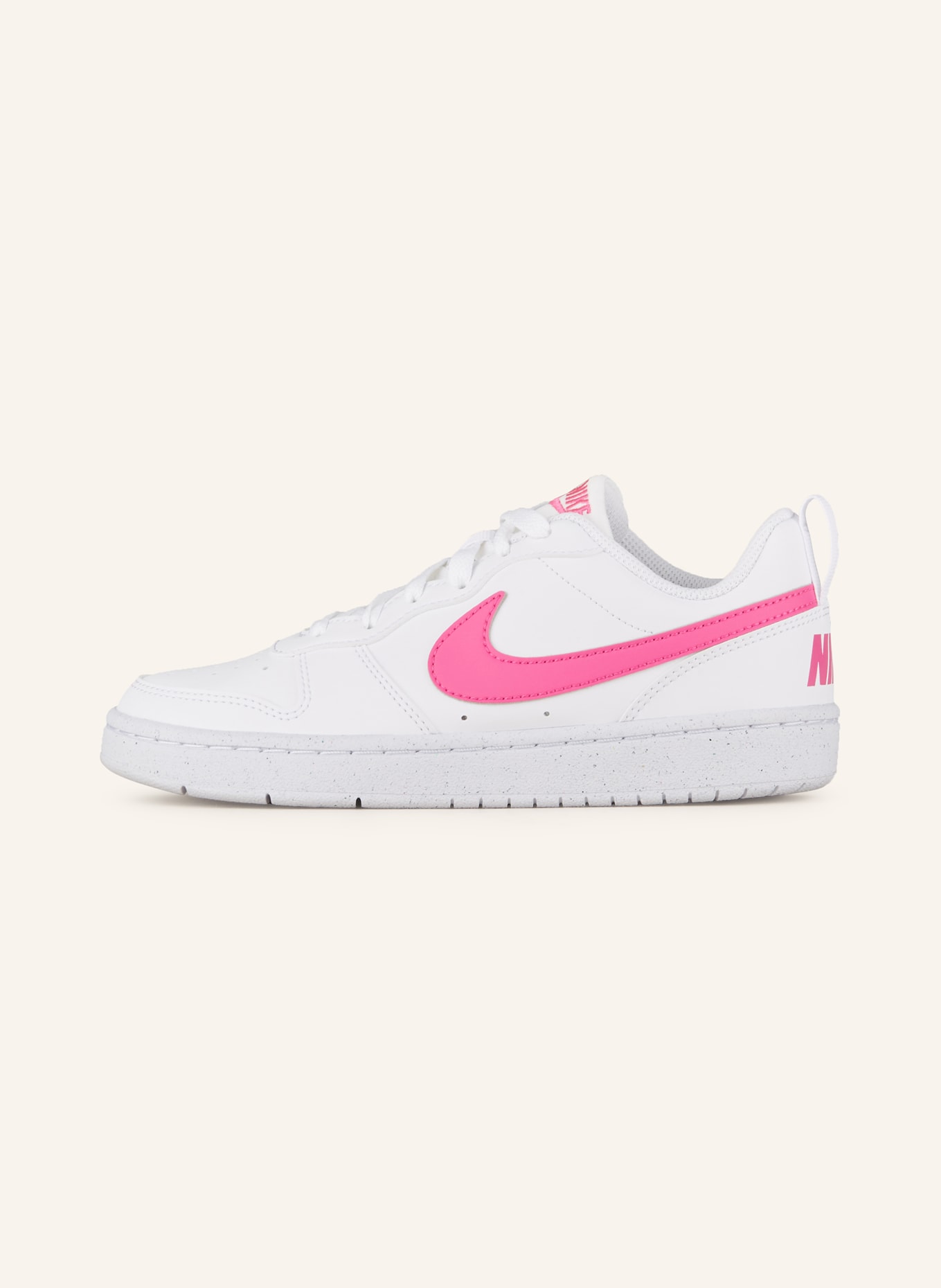 Nike Sneaker COURT BOROUGH LOW RECRAFT, Farbe: WEISS/ PINK (Bild 4)