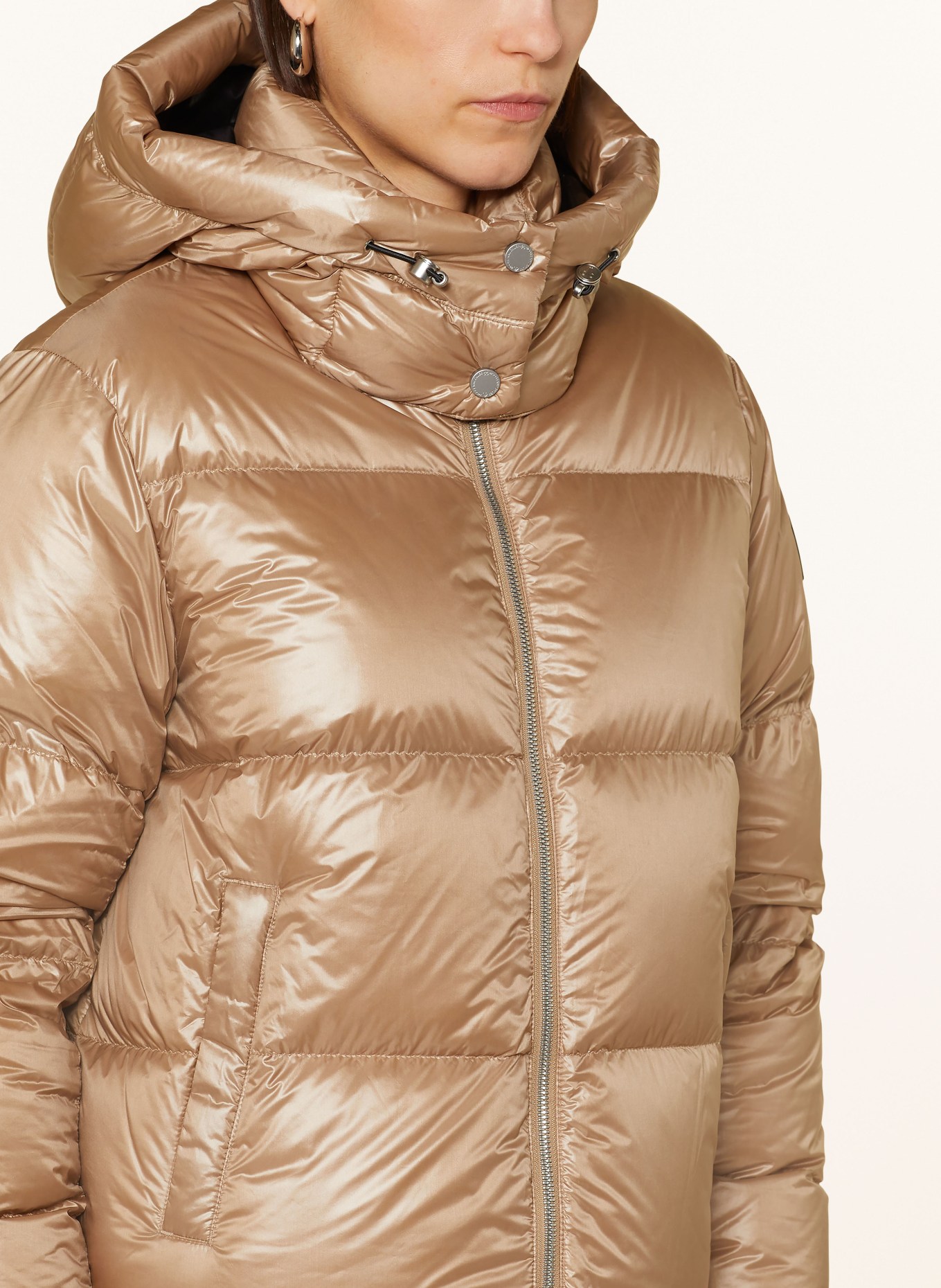 MOOSE KNUCKLES Péřová bunda MOONSTONE, Barva: SVĚTLE HNĚDÁ (Obrázek 5)