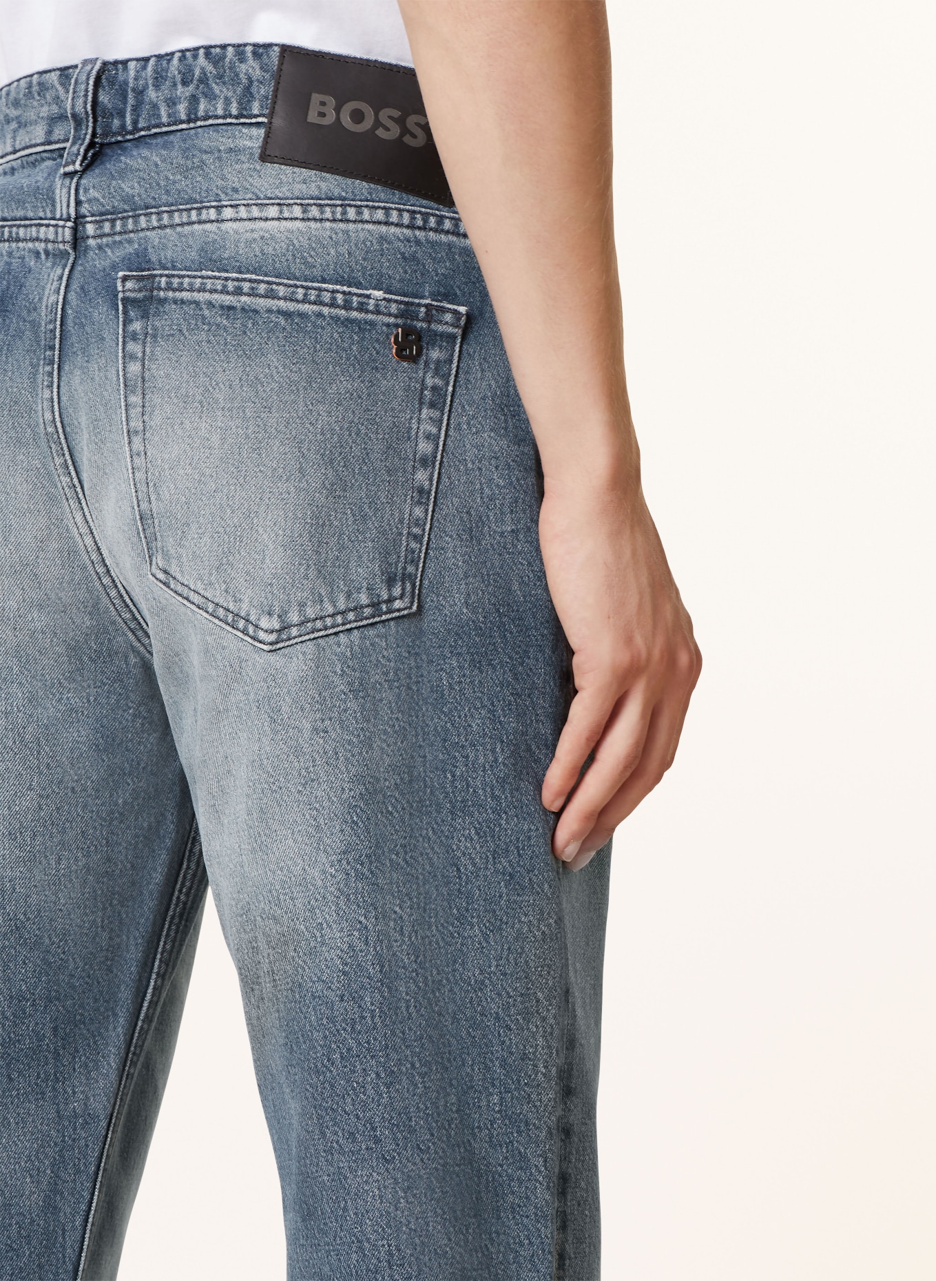 BOSS Jeans TROY Tapered Fit: 033 MEDIUM GREY