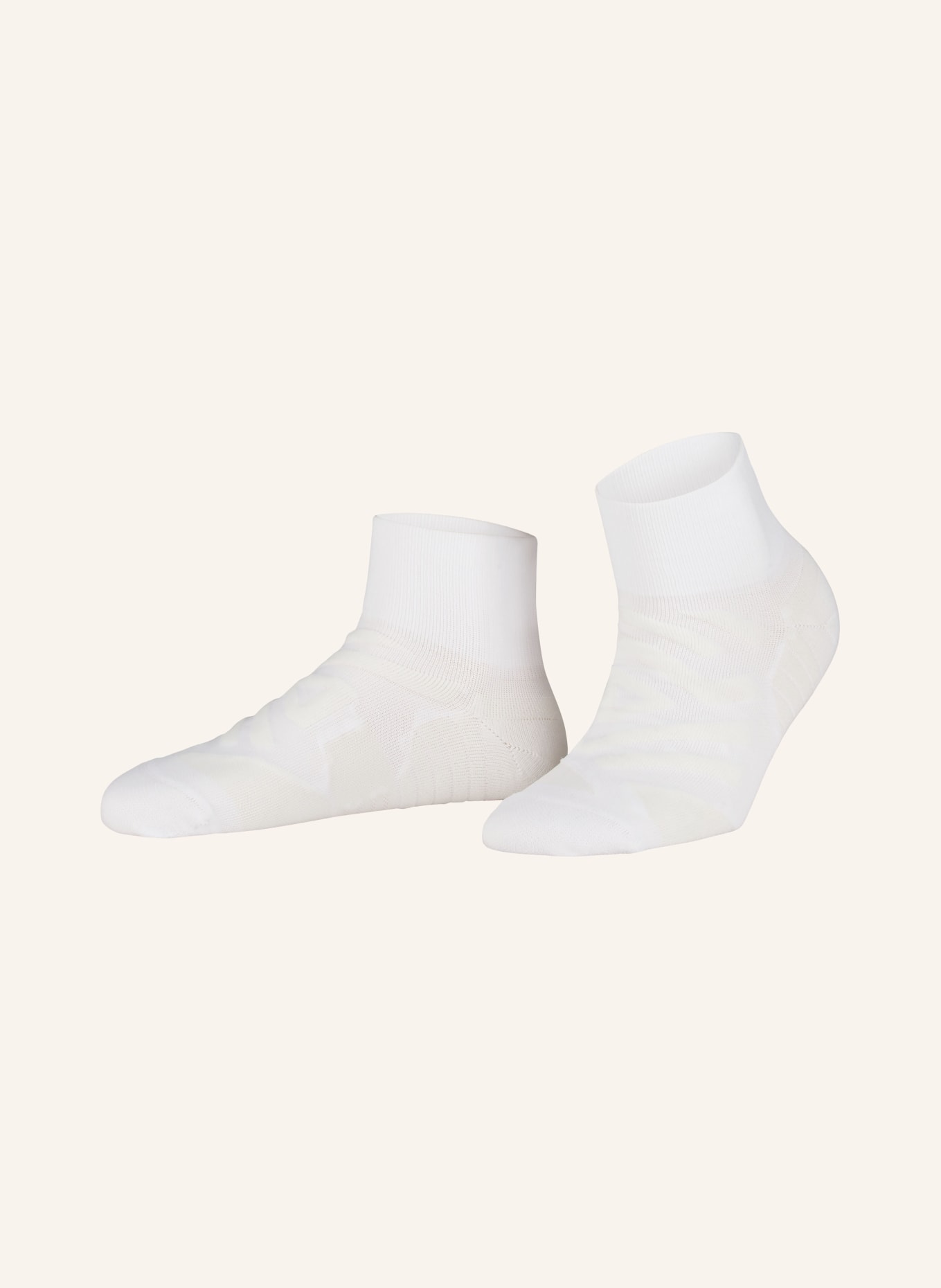 On Laufsocken PERFORMANCE MID, Farbe: 00832 WHITE | IVORY (Bild 1)