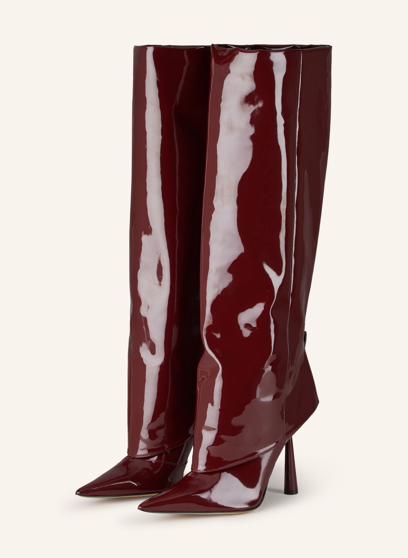 GIA BORGHINI Boots ROSIE31: DARK RED