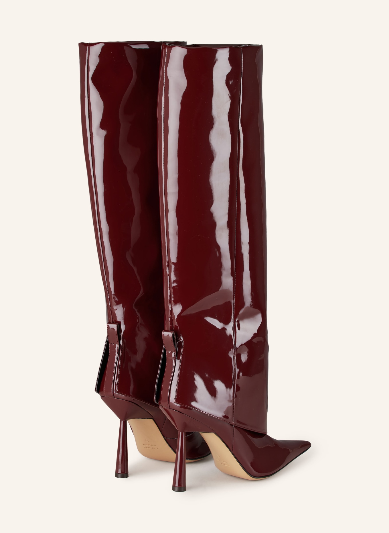 GIA BORGHINI Boots ROSIE31: DARK RED