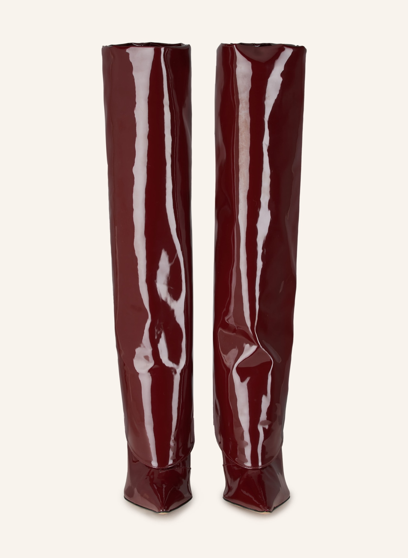 GIA BORGHINI Boots ROSIE31: DARK RED