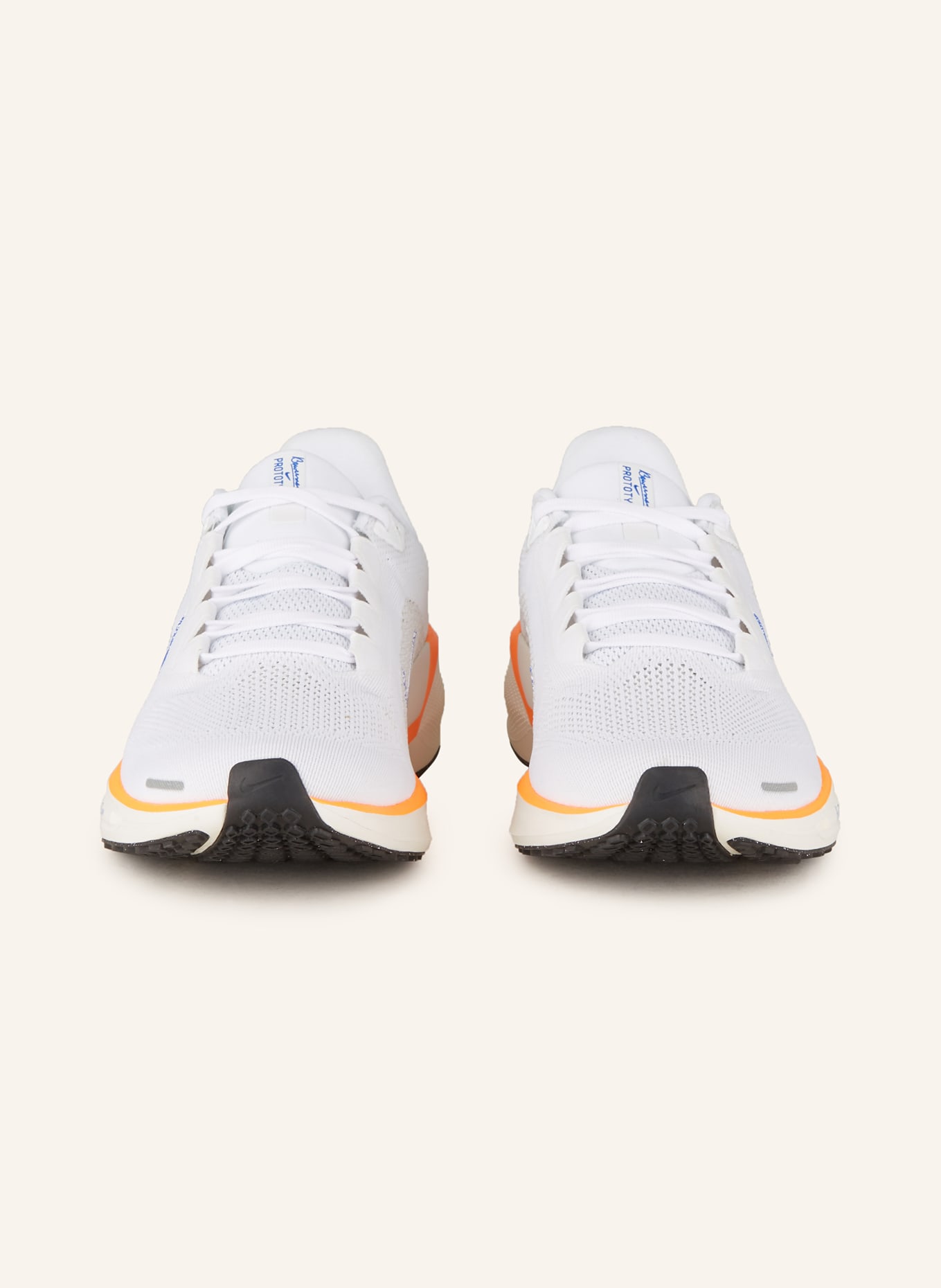 Nike Running shoes PEGASUS 41, Color: WHITE/ BLUE/ NEON ORANGE (Image 3)